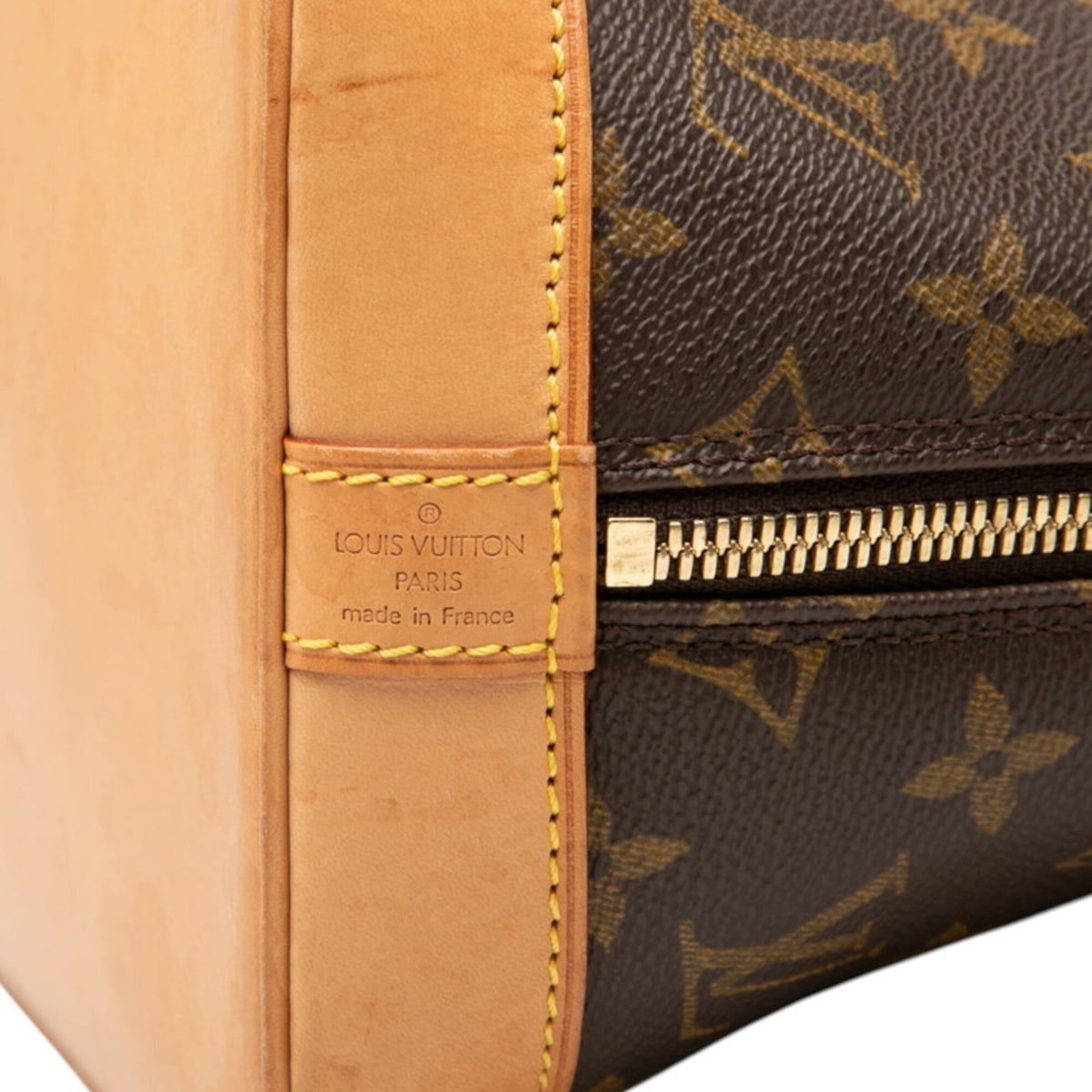 Louis Vuitton Monogram Brown Pvc Leather Handbag (Pre-Owned)