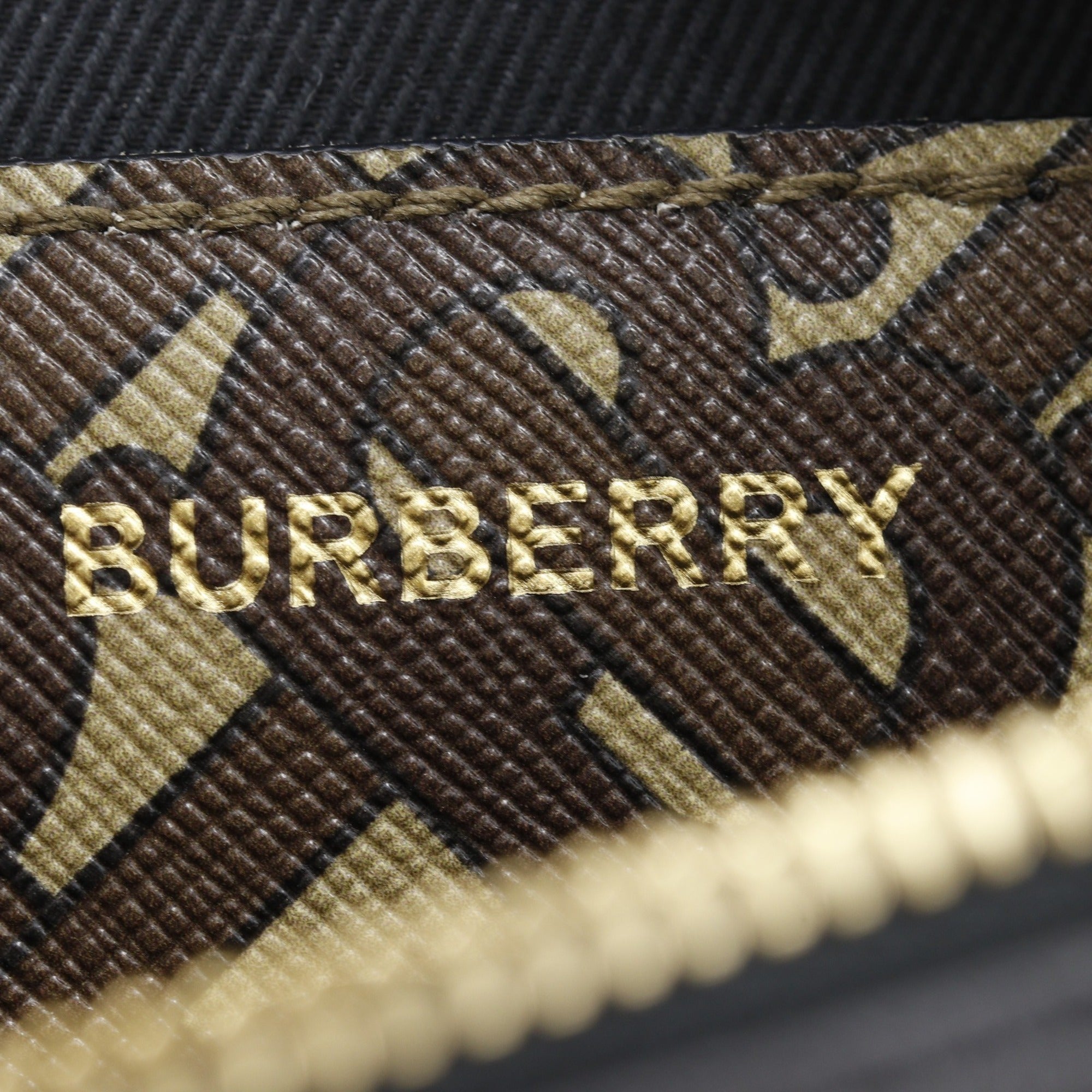 Burberry Brown Pvc Leather Fanny Pack Sling Bag (Pre-Owned)