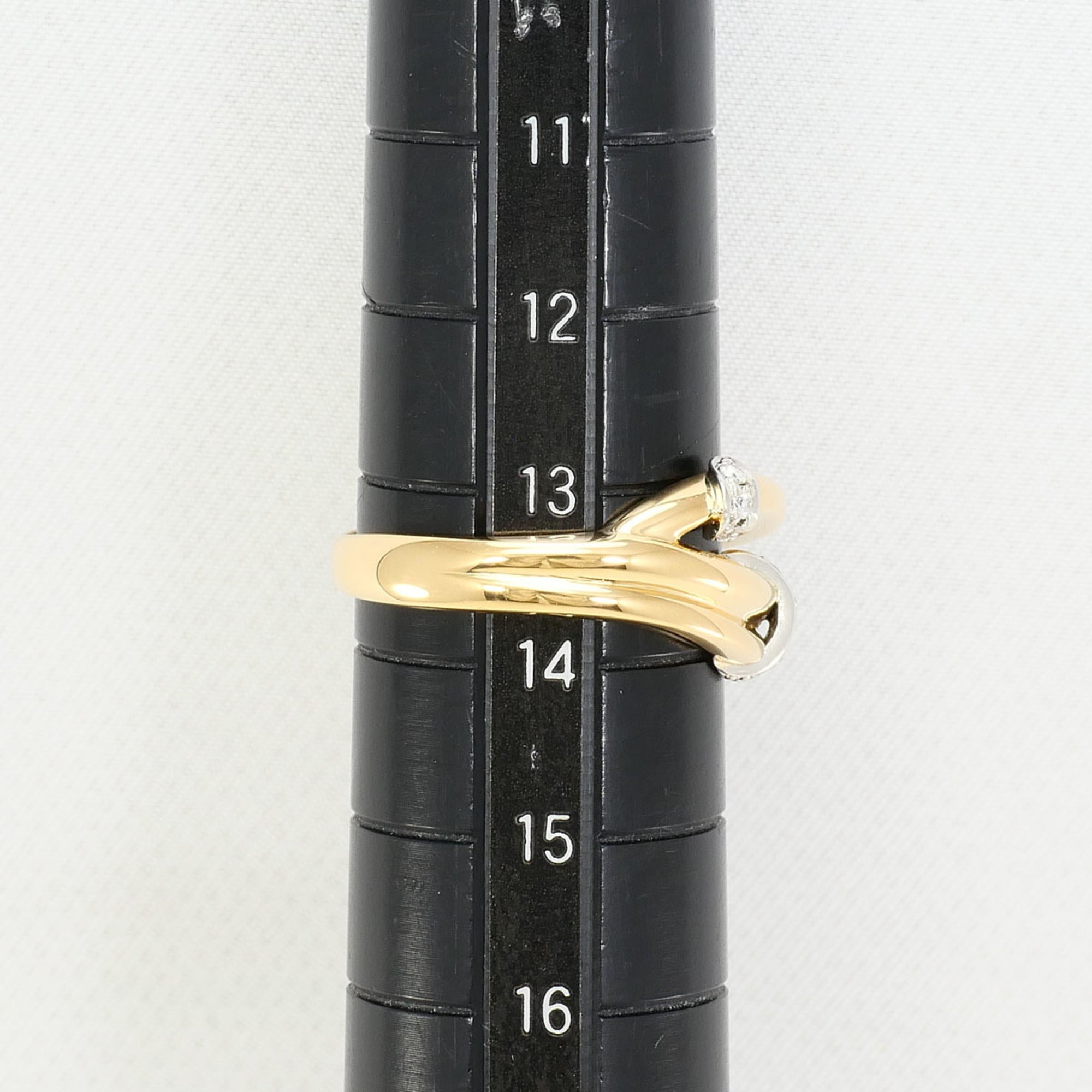 Unbranded Platinum Yellow Gold Yellow Gold (18K) Platinum 900 Band Ring (Pre-Owned)