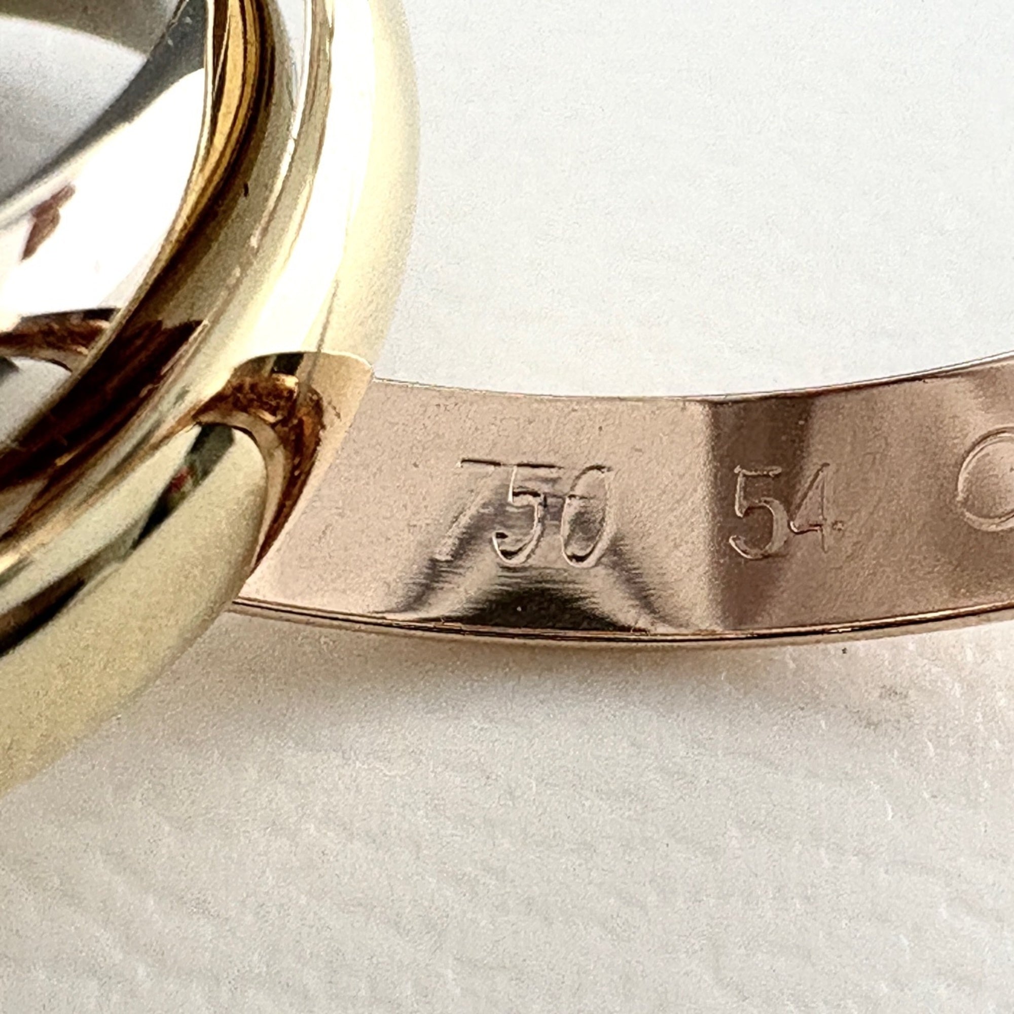 Cartier Yellow Gold (18K) Pink Gold (18K) White Gold (18K) Band Ring (Pre-Owned)