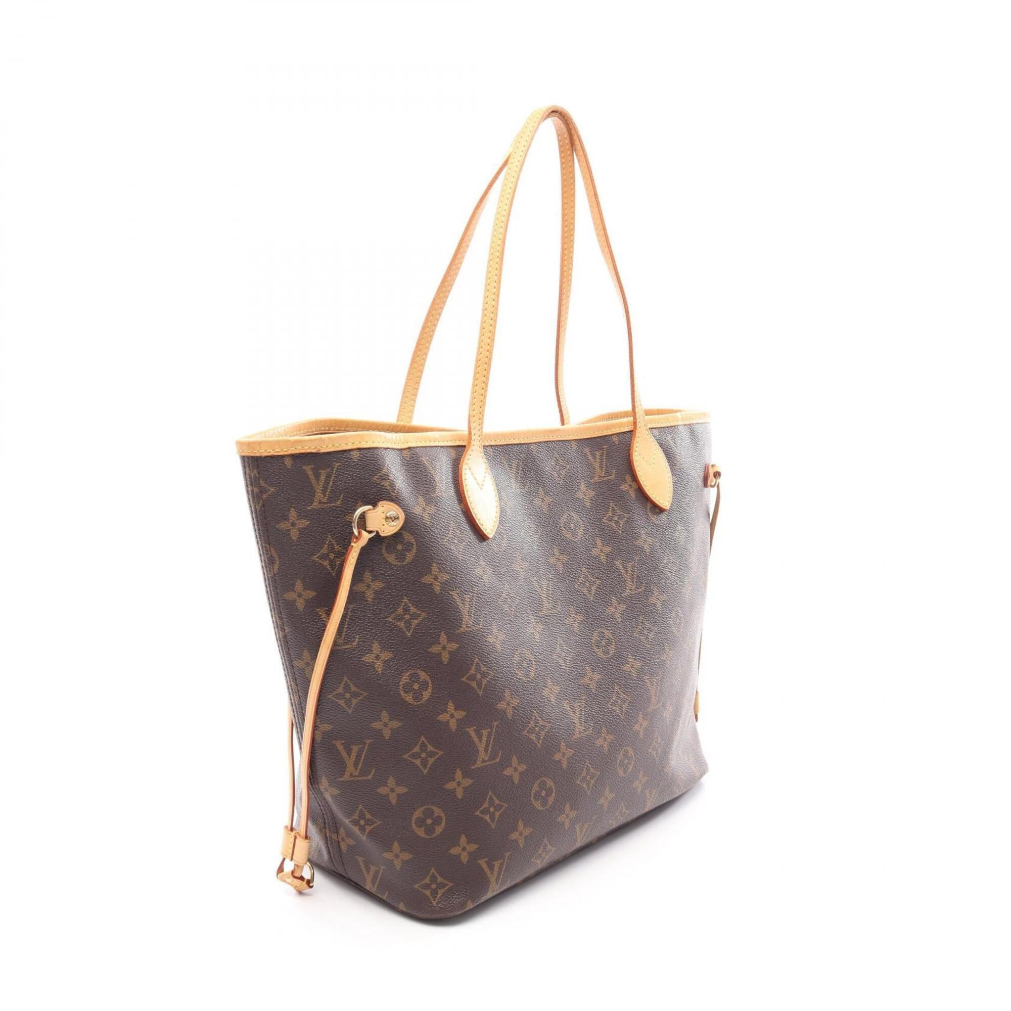 Louis Vuitton Brown Pvc Leather Handbag Tote Bag (Pre-Owned)