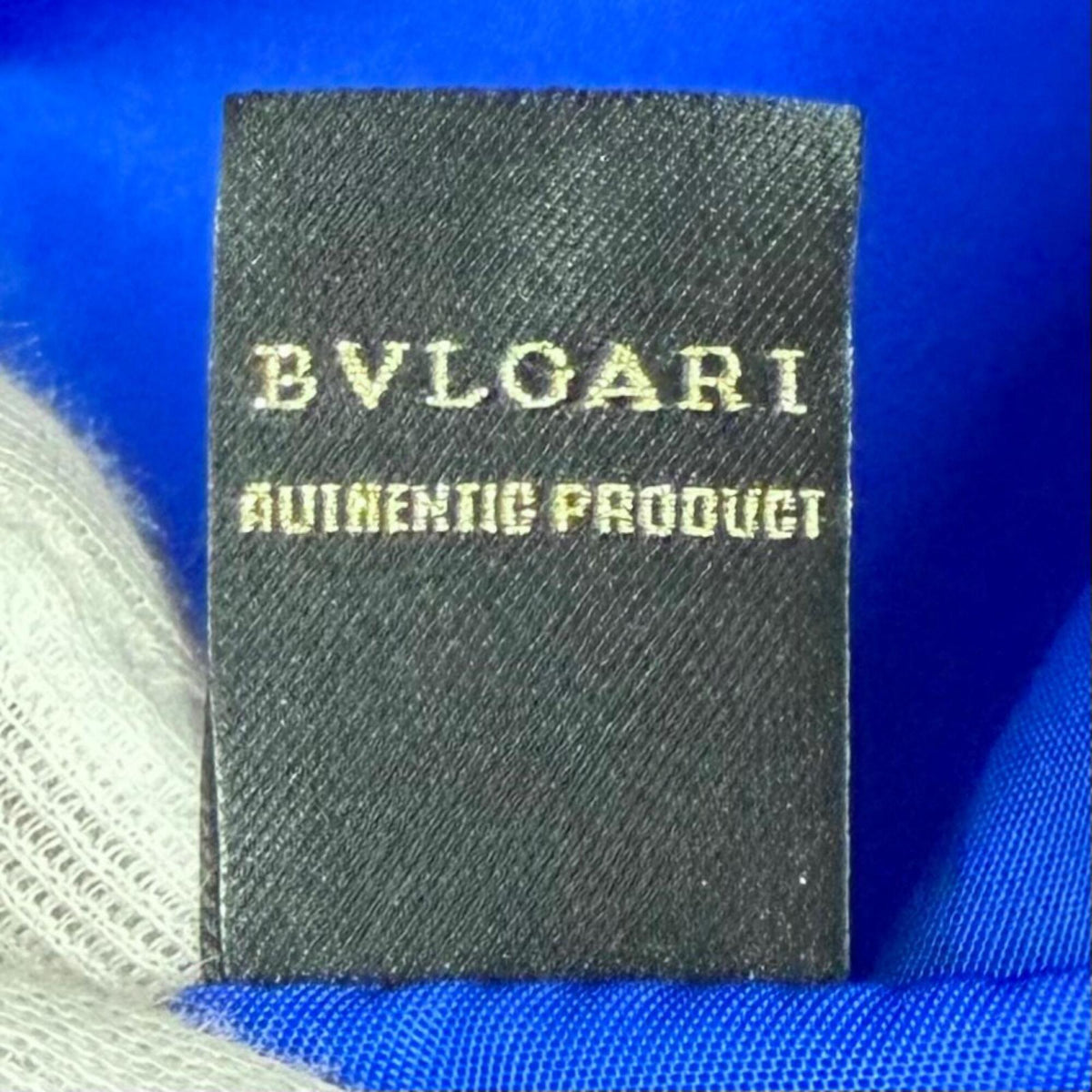 Bvlgari Black Leather Nylon Briefcase (Pre-Owned)