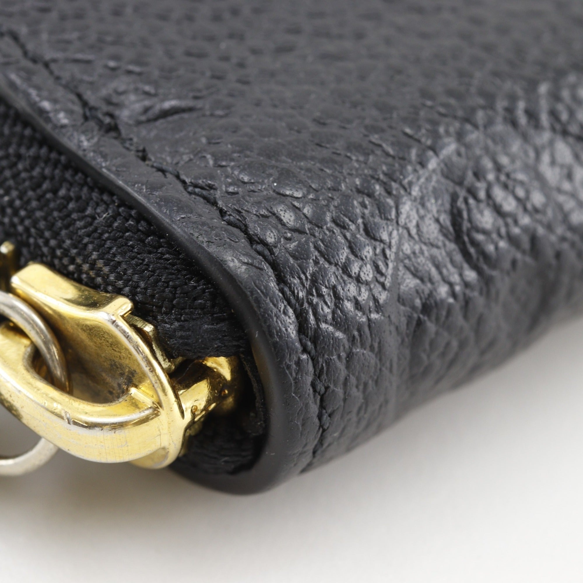 Louis Vuitton Monogram Empreinte Black Noir Monogram Empreinte Long Wallet (Bi-Fold) (Pre-Owned)