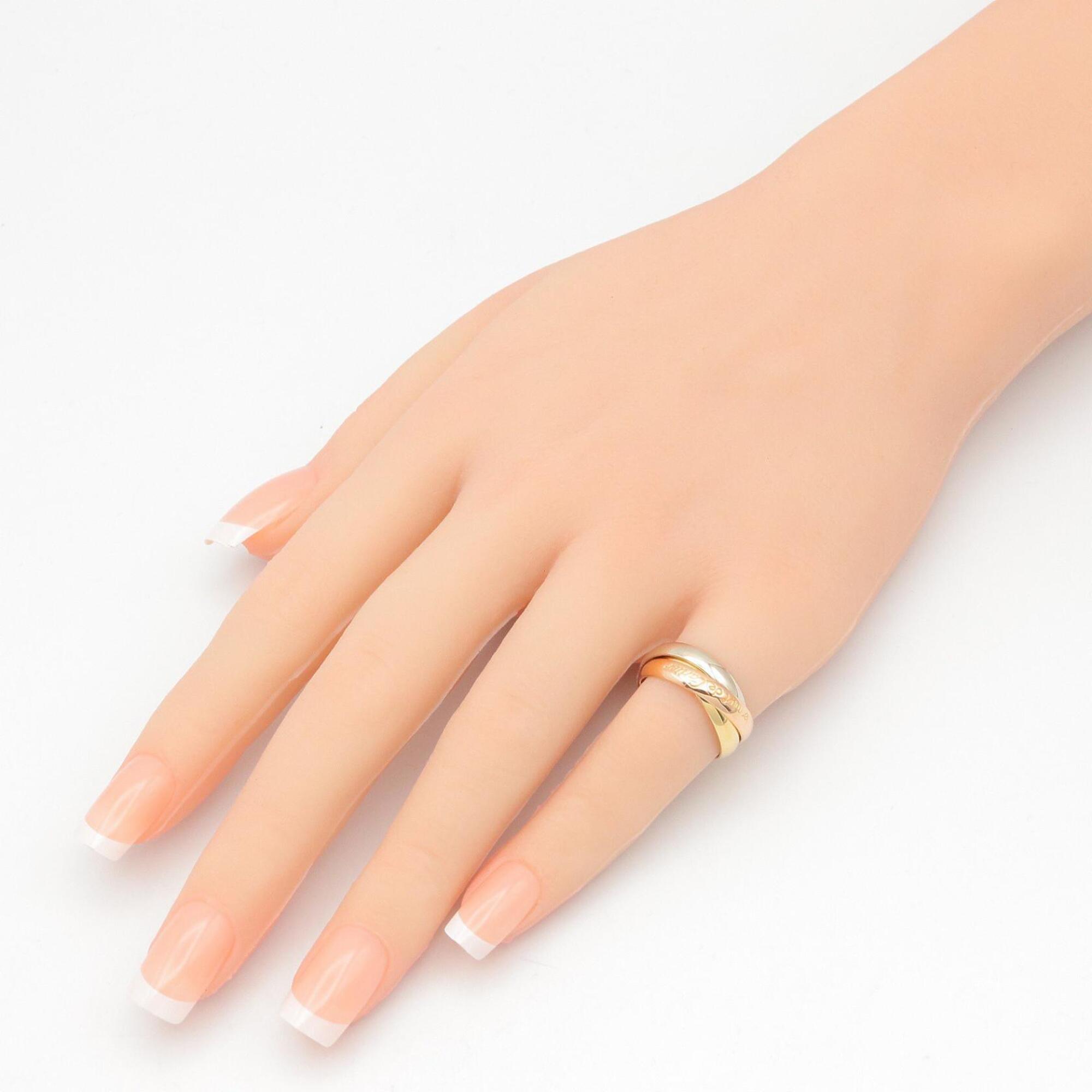 Cartier Gold Silver Yellow Gold (18K) Pink Gold (18K) White Gold (18K) Band Ring (Pre-Owned)