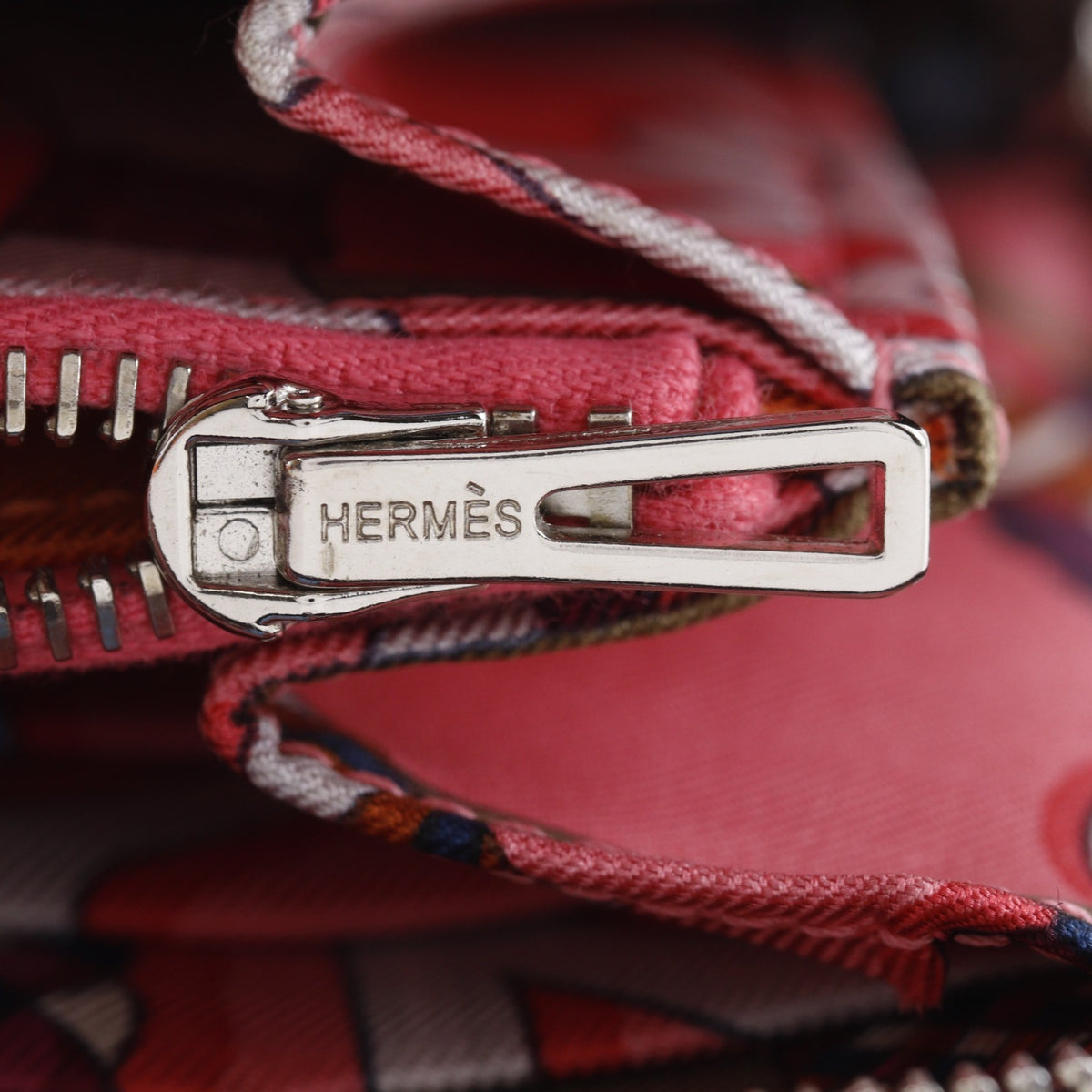 Hermes Purple Epsom Leather Coin Purse/Coin Case (Pre-Owned)