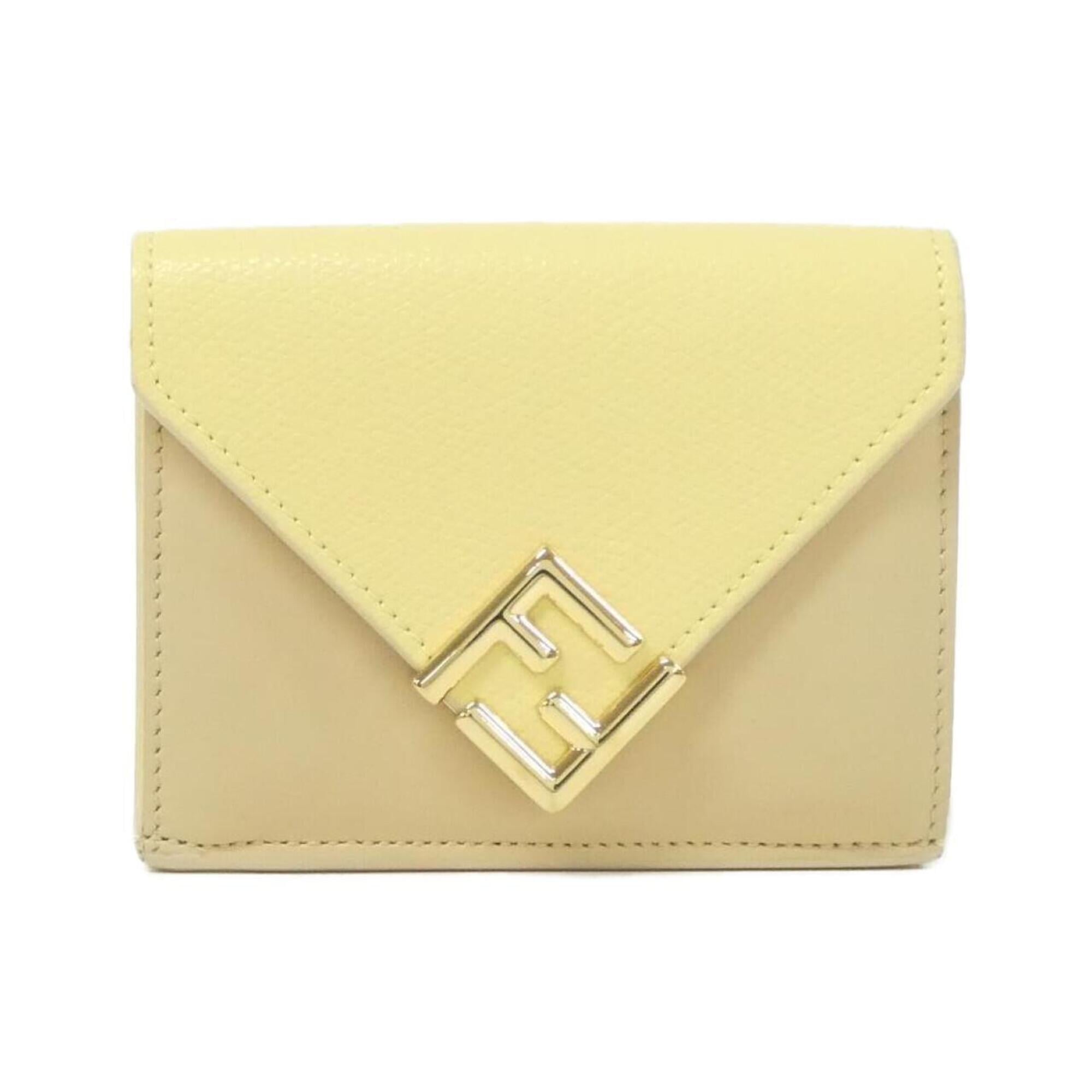 Fendi Leather Wallet (Tri-Fold) (Pre-Owned)