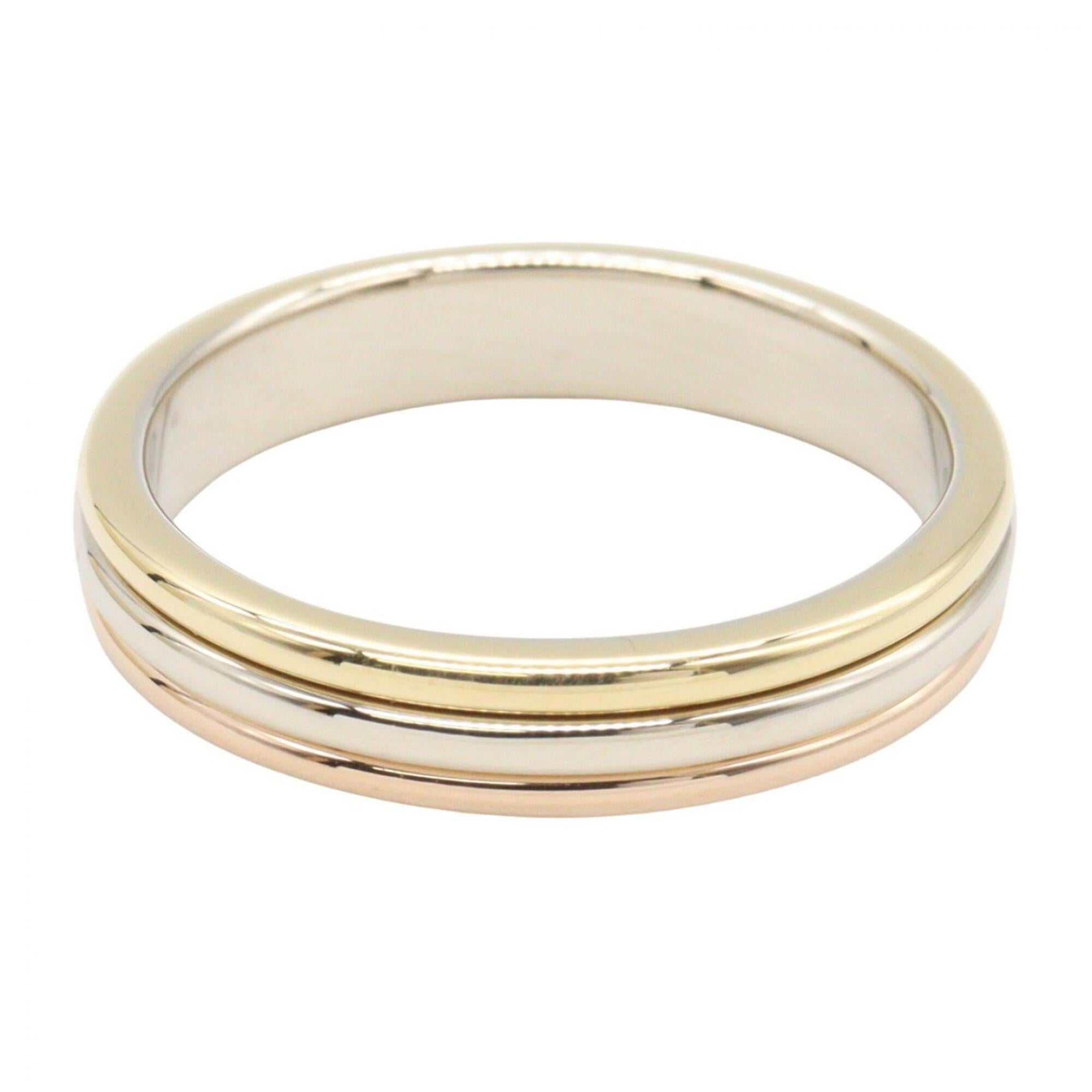 Cartier Gold Silver Yellow Gold (18K) Pink Gold (18K) White Gold (18K) Band Ring (Pre-Owned)
