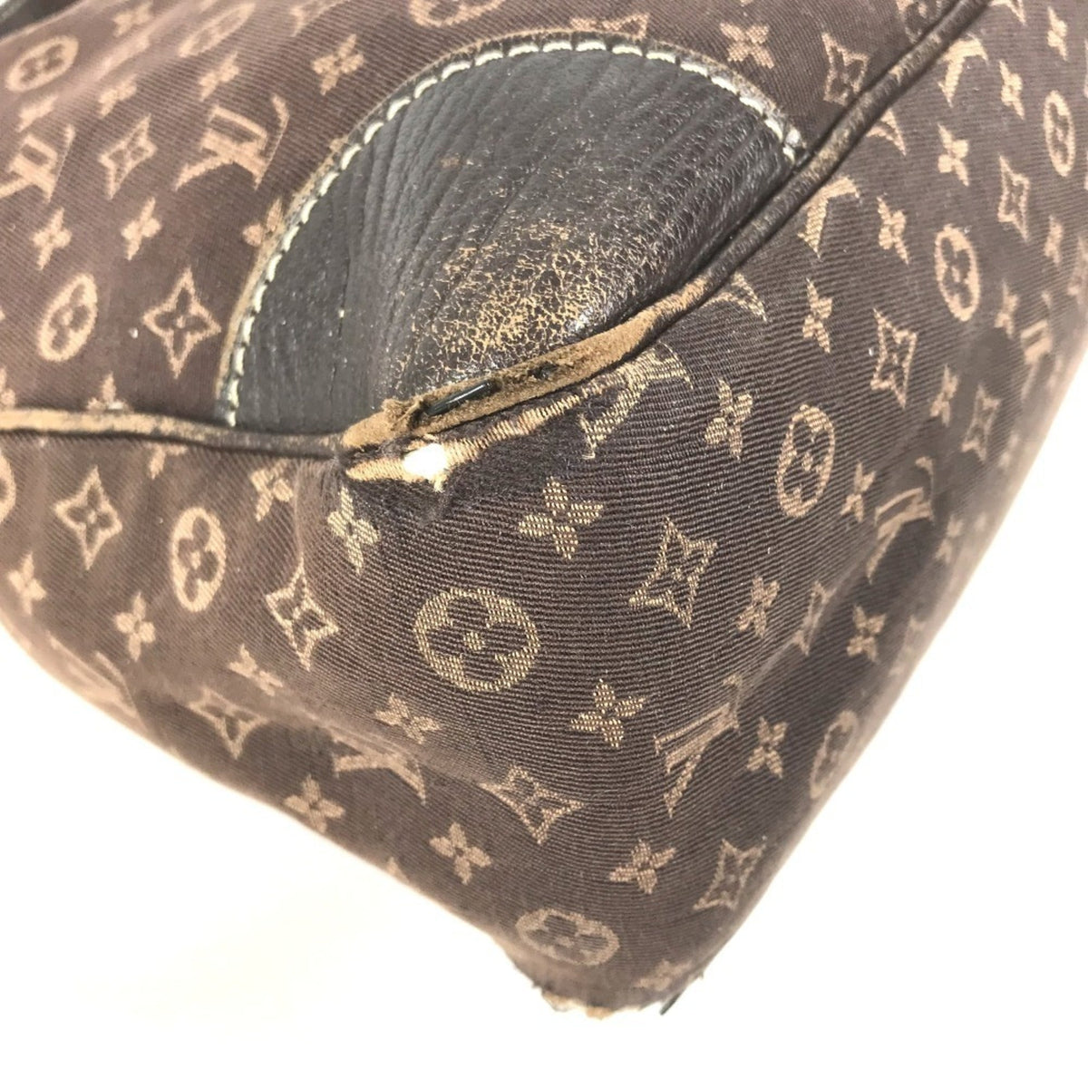 Louis Vuitton Brown Monogram Mini Lin Shoulder Bag (Pre-Owned)