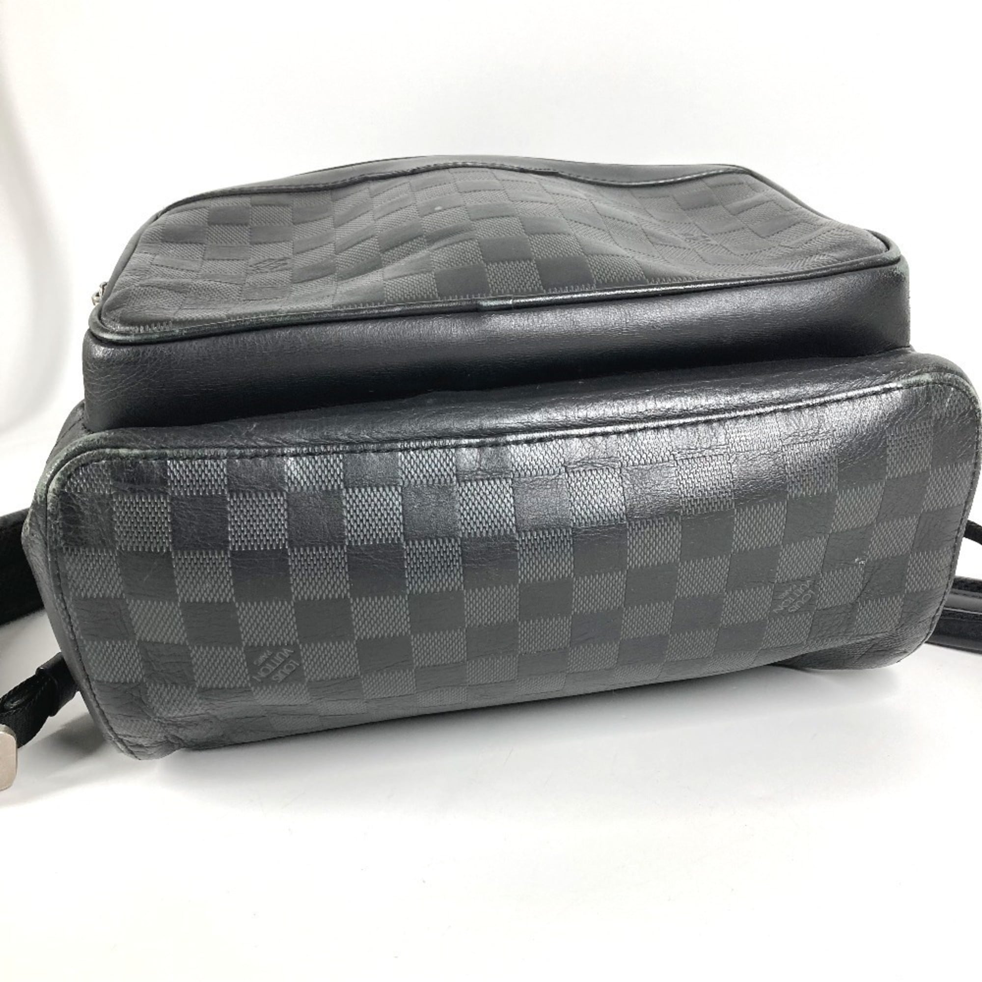 Louis Vuitton Black Damier Infini Leather Backpack (Pre-Owned)