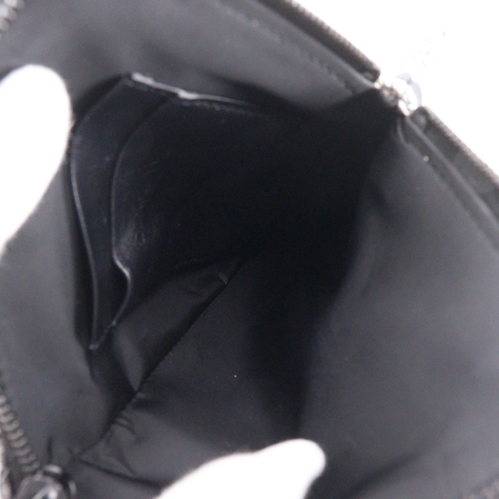 Christian Dior Black White Nylon Pouch Shoulder Bag (Pre-Owned)
