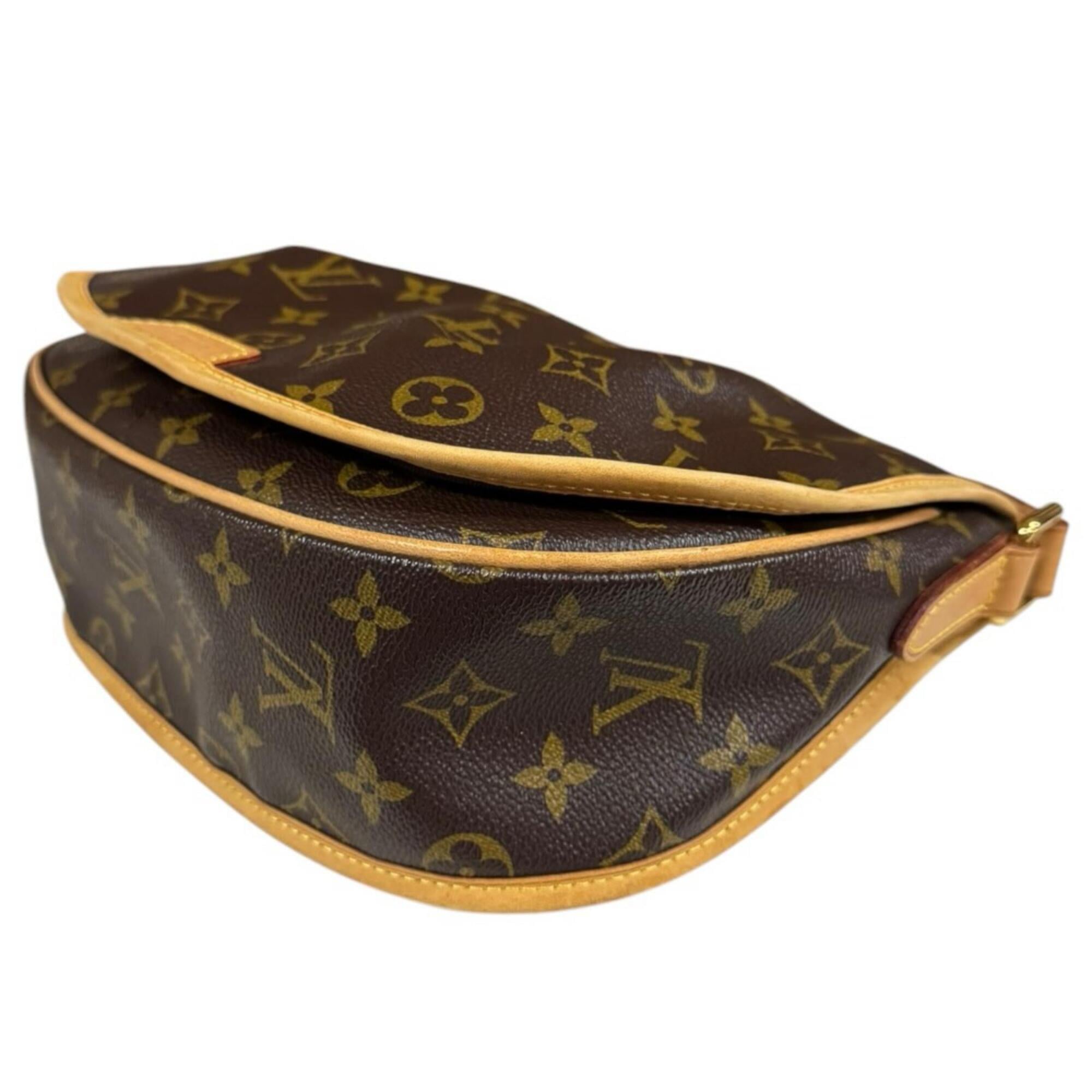 Louis Vuitton Brown Monogram Shoulder Bag (Pre-Owned)