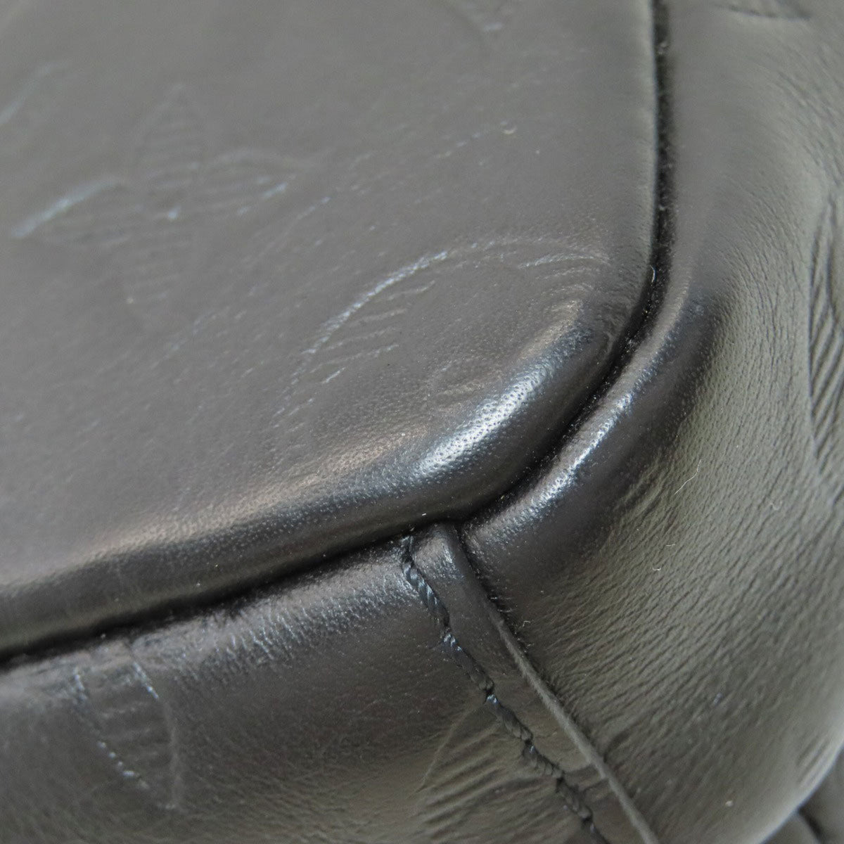 Louis Vuitton Black Monogram Shadow Shoulder Bag (Pre-Owned)