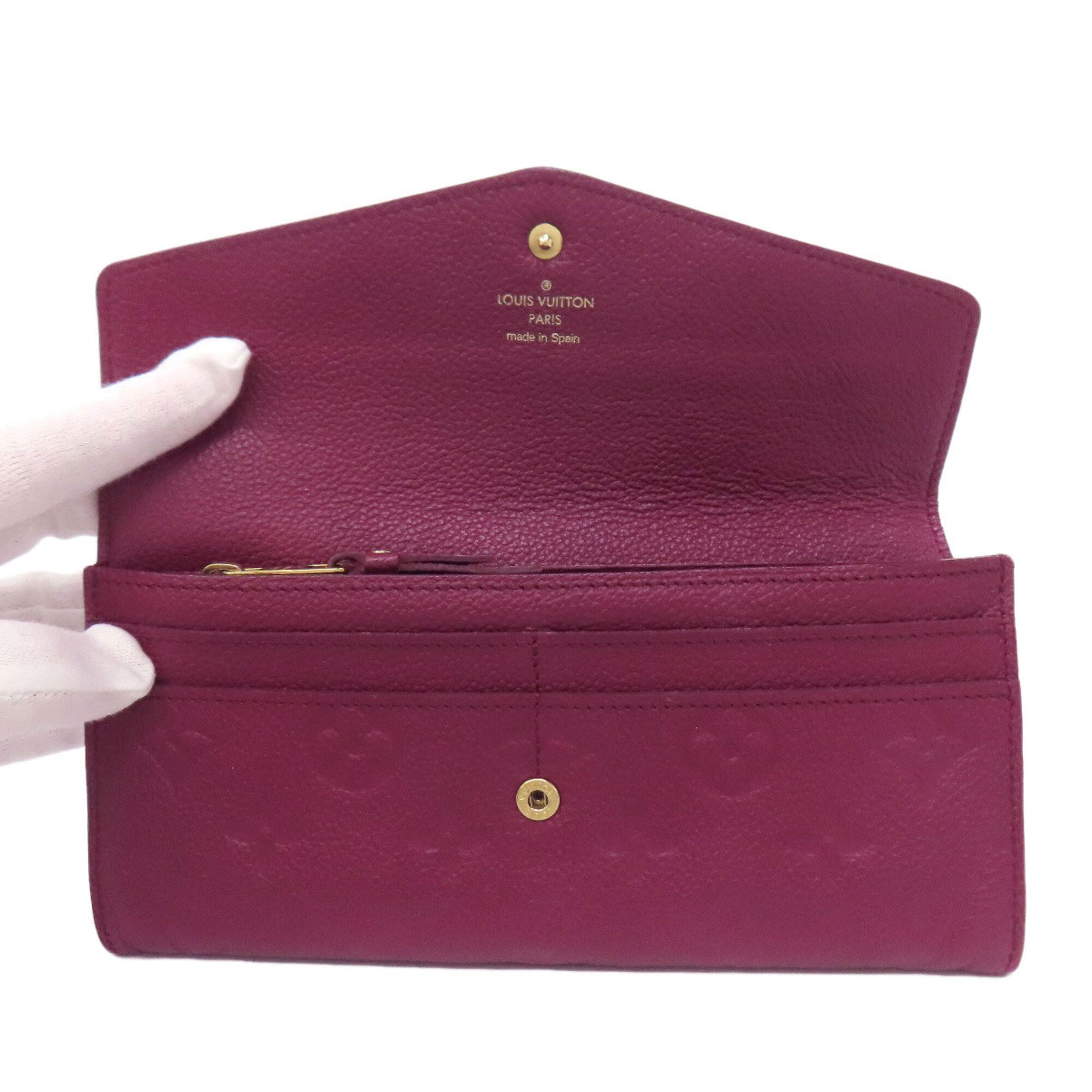 Louis Vuitton Aurore Monogram Empreinte Long Wallet (Bi-Fold) (Pre-Owned)