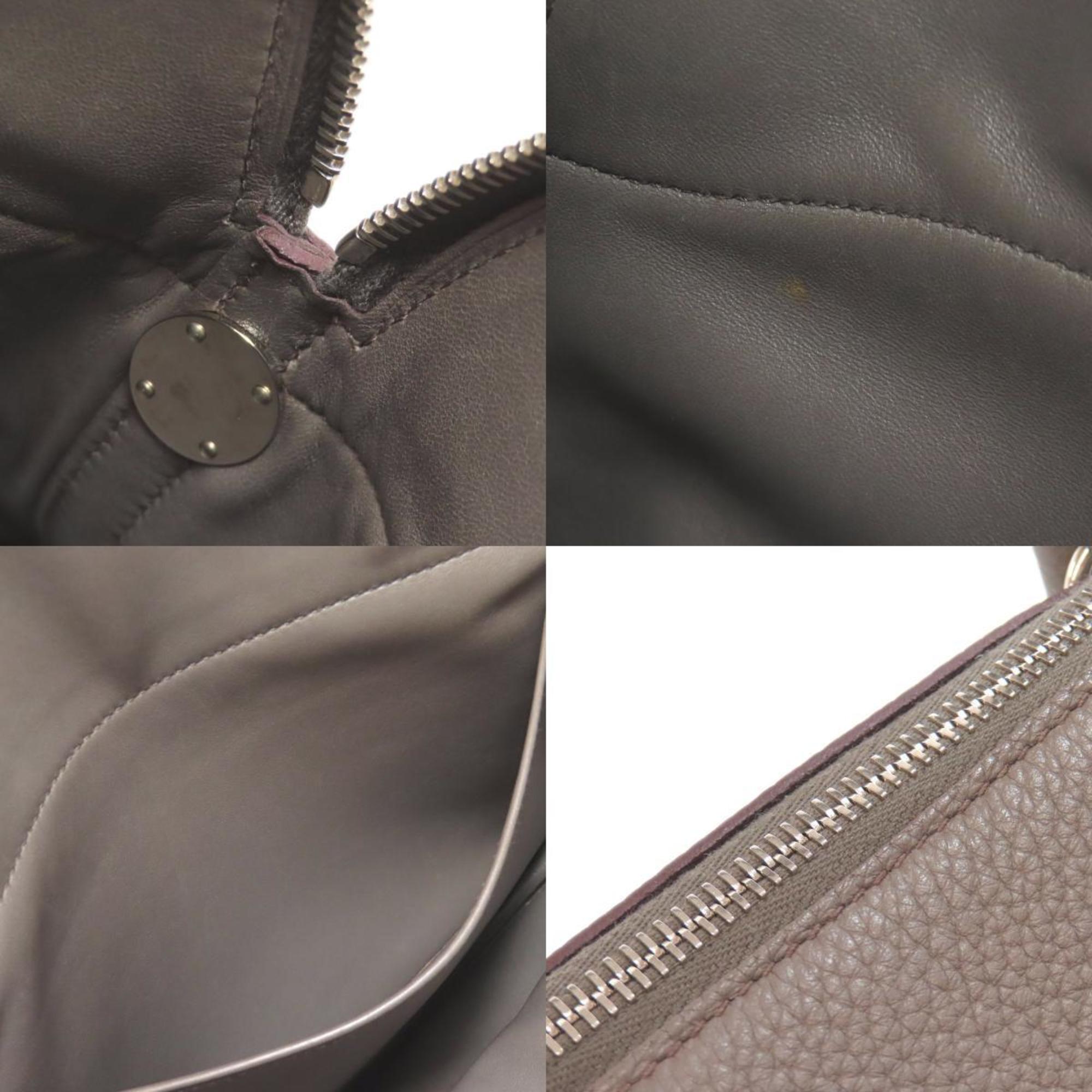 Hermes Bolide Gray Handbag (Pre-Owned)