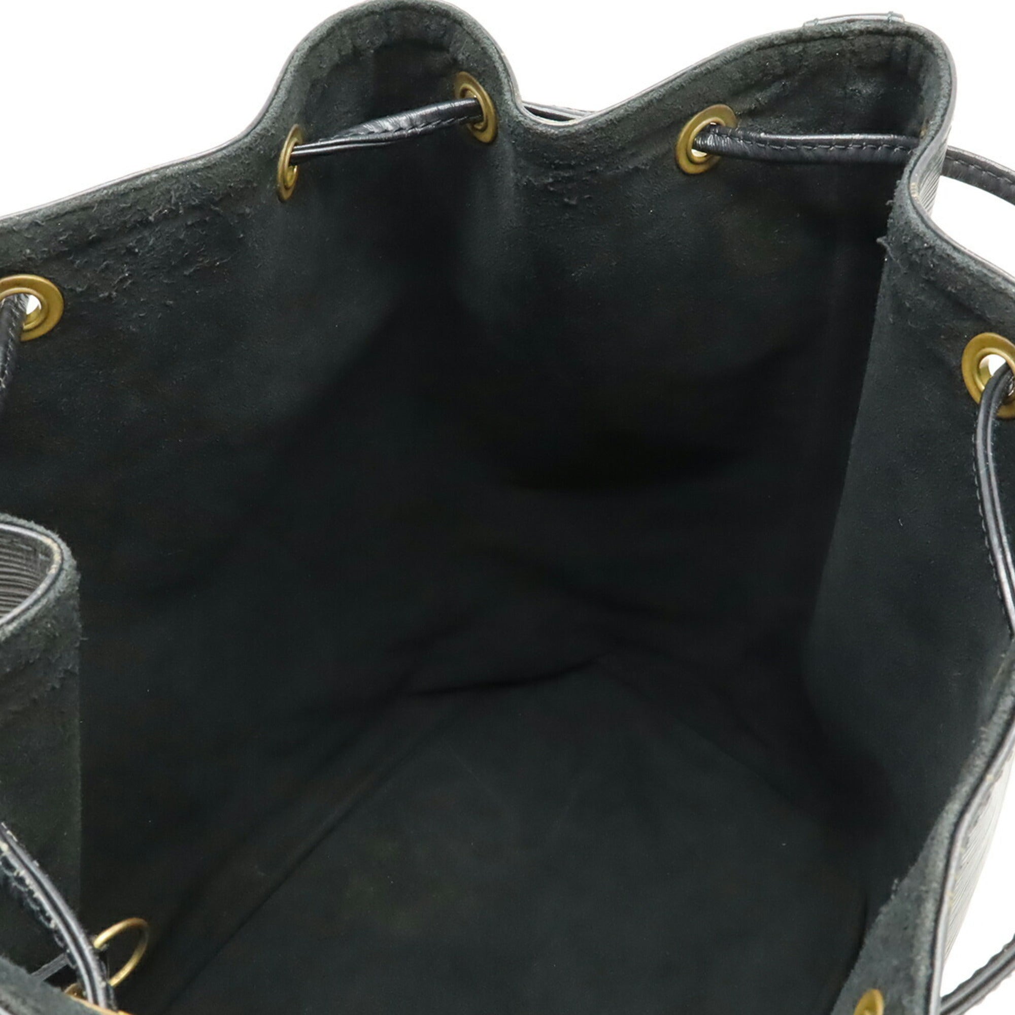 Louis Vuitton Black Noir Epi Leather Shoulder Bag (Pre-Owned)