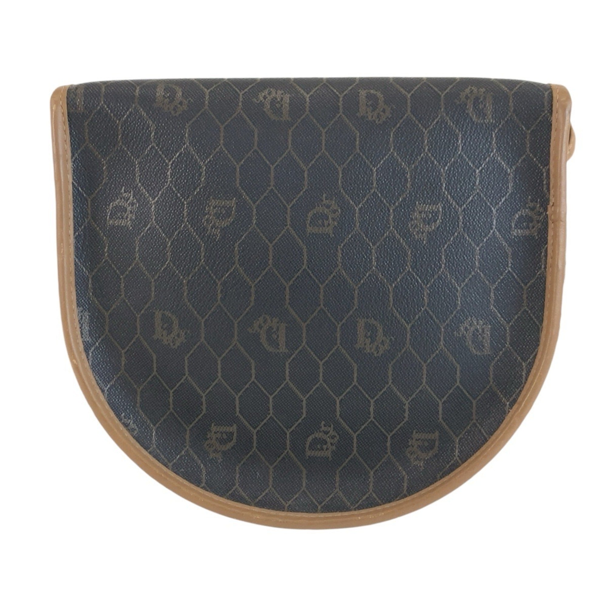 Christian Dior Brown Pvc Pochette Shoulder Bag (Pre-Owned)