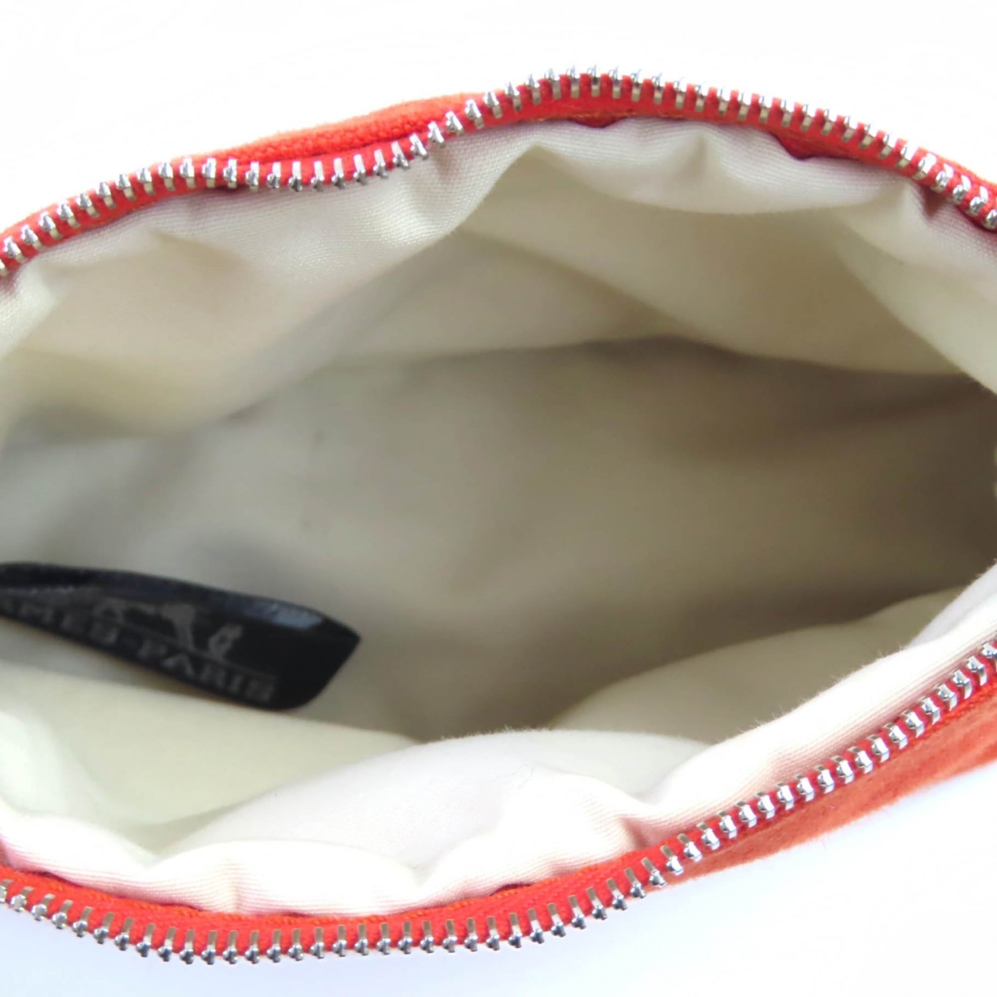 Hermes Orange Cotton 100% Pouch (Pre-Owned)