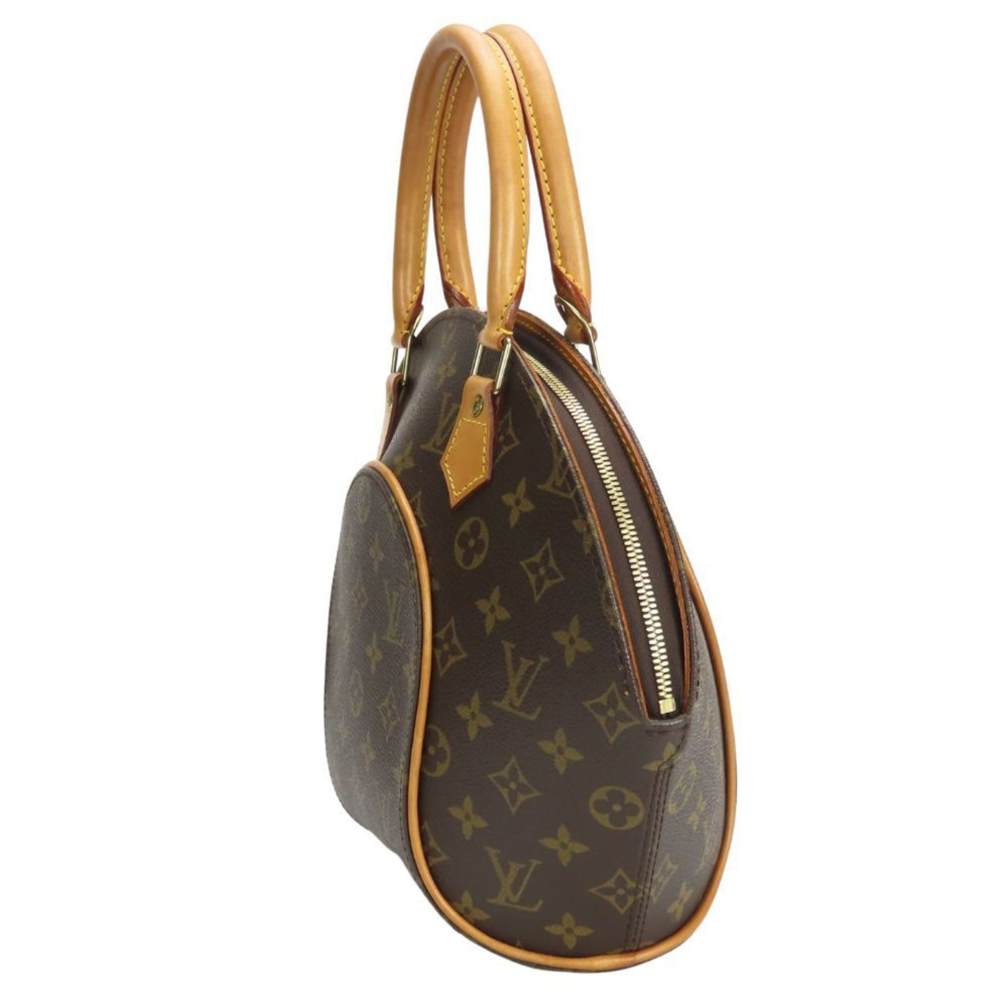 Louis Vuitton Brown Monogram Leather Handbag (Pre-Owned)