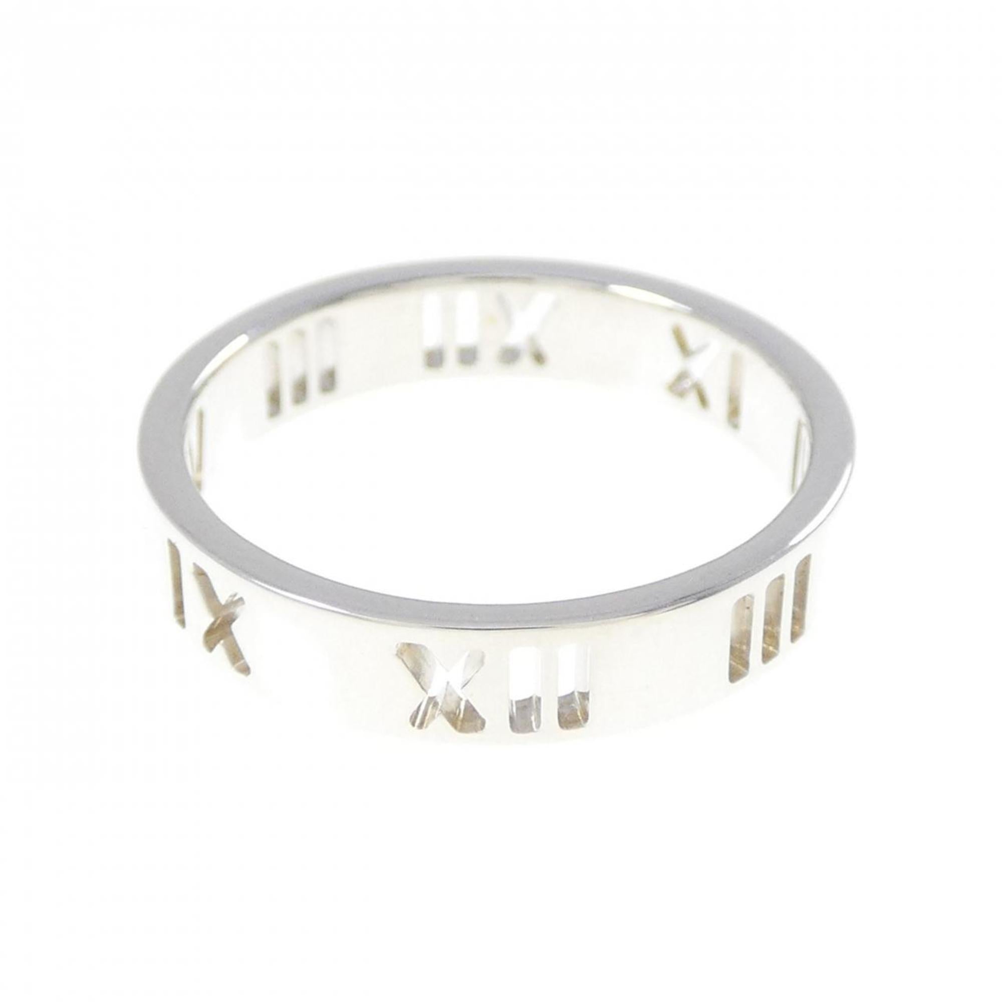 Tiffany Silver Silver 925 Band Ring (Pre-Owned)