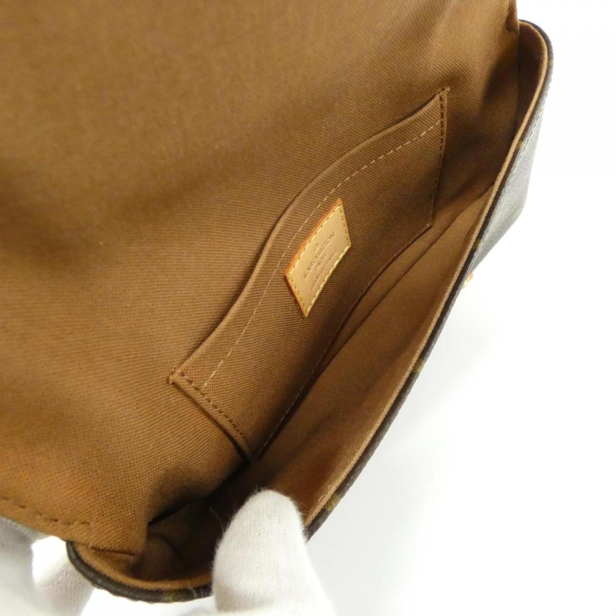 Louis Vuitton Monogram Marron Monogram Fanny Pack Pochette (Pre-Owned)