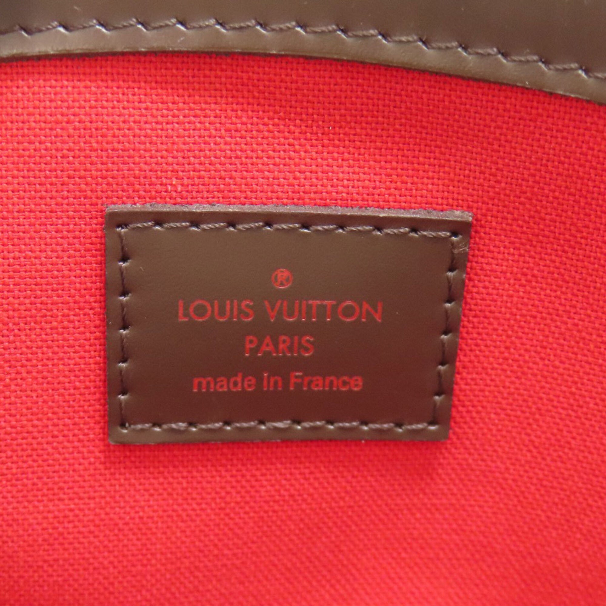 Louis Vuitton Damier Damier Canvas Ebene Damier Canvas Handbag (Pre-Owned)