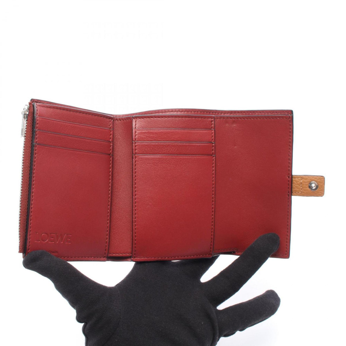 Loewe Brown Leather Wallet (Tri-Fold) (Pre-Owned)