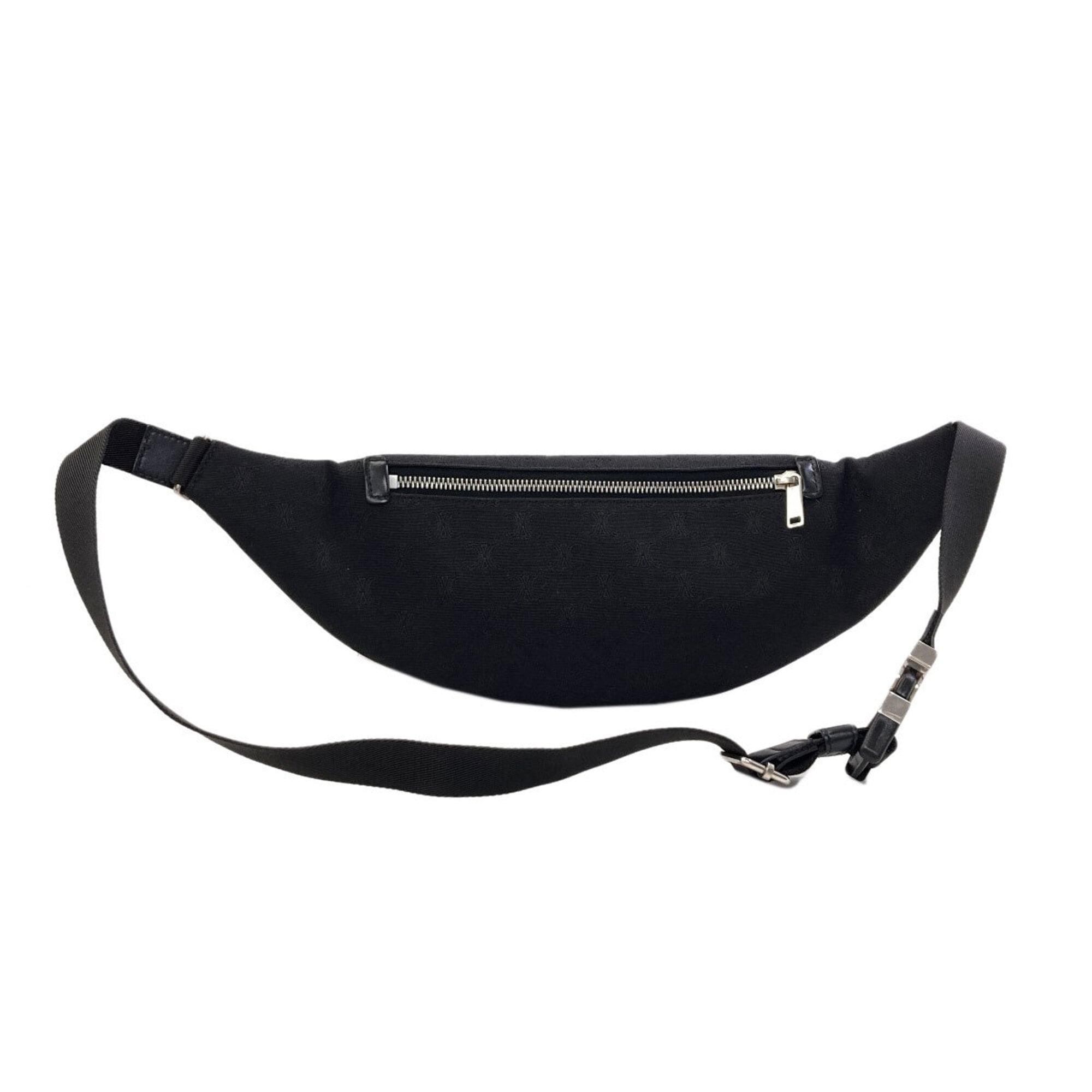 Celine Black Canvas Sling Bag (Pre-Owned)