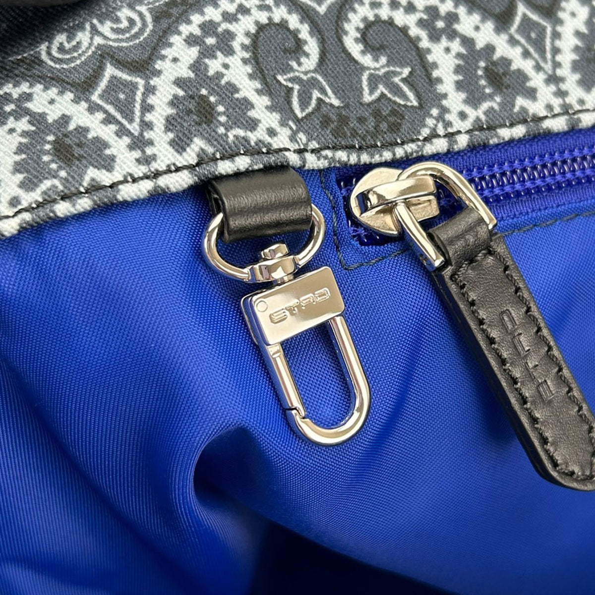 Etro Blue Cotton Tote Bag (Pre-Owned)