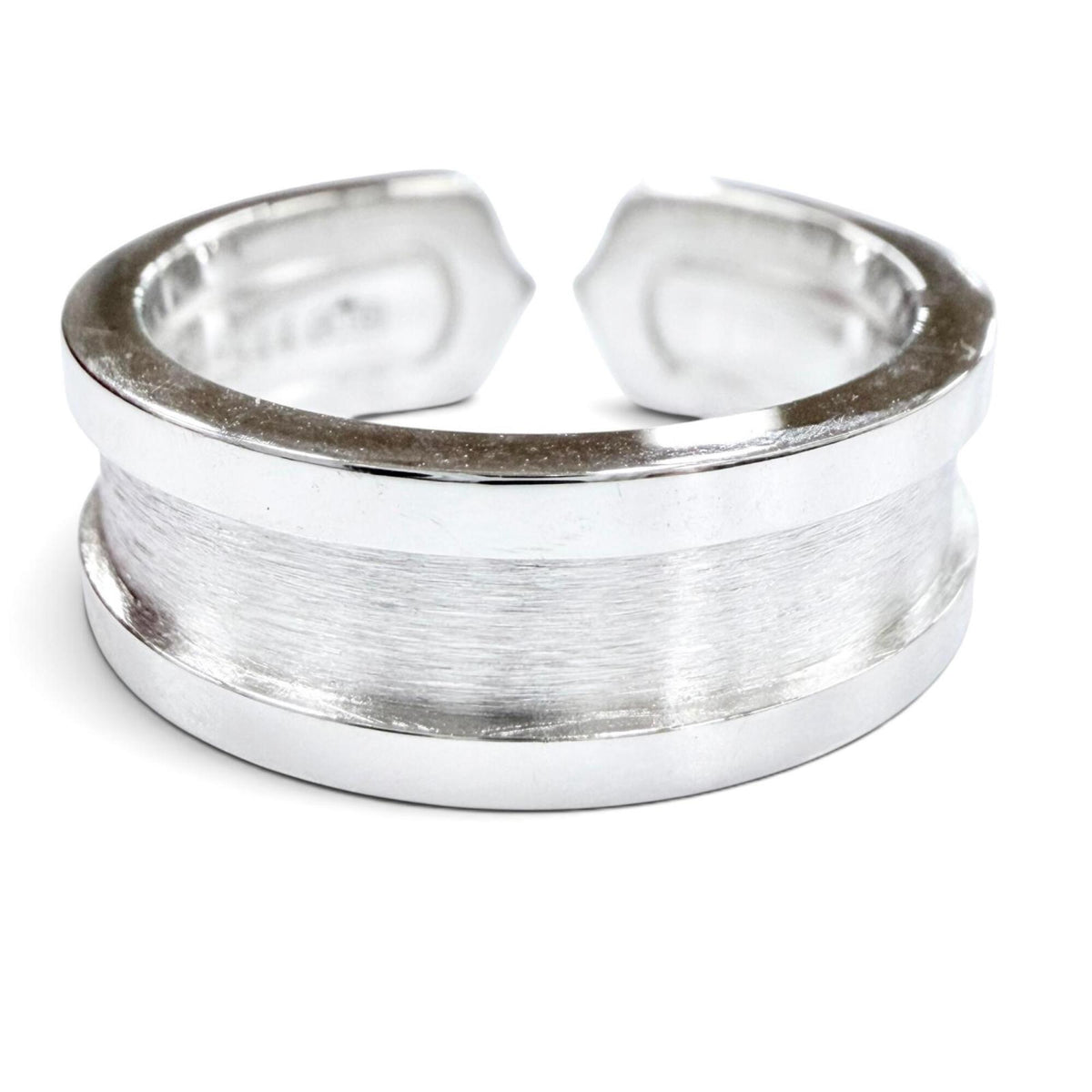 Cartier White Gold White Gold (18K) Band Ring (Pre-Owned)