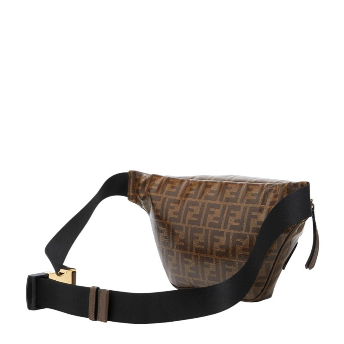 Fendi Zucca Brown Multi-Color Pvc Sling Bag (Pre-Owned)