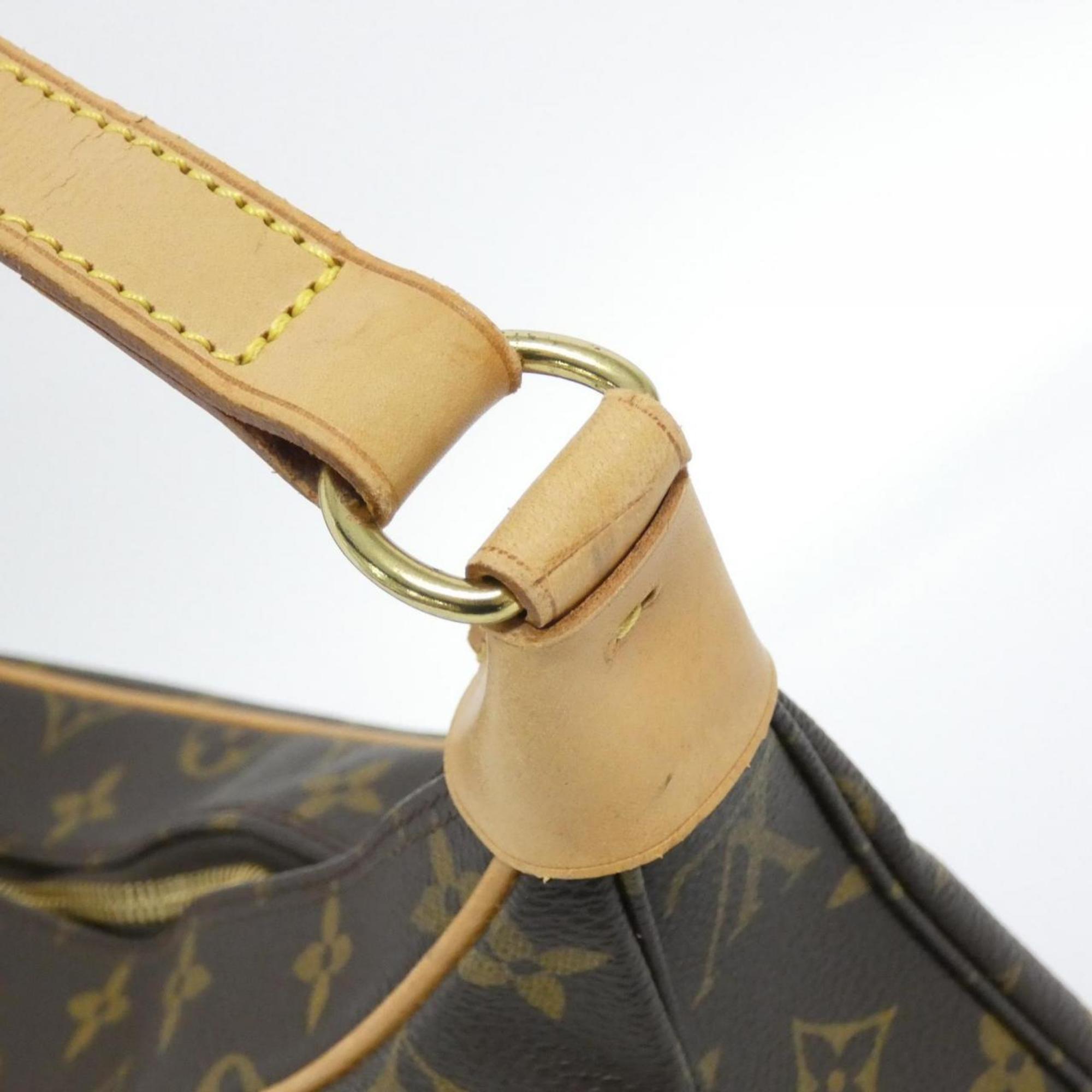 Louis Vuitton Brown Coated Canvas Shoulder Bag (Pre-Owned)