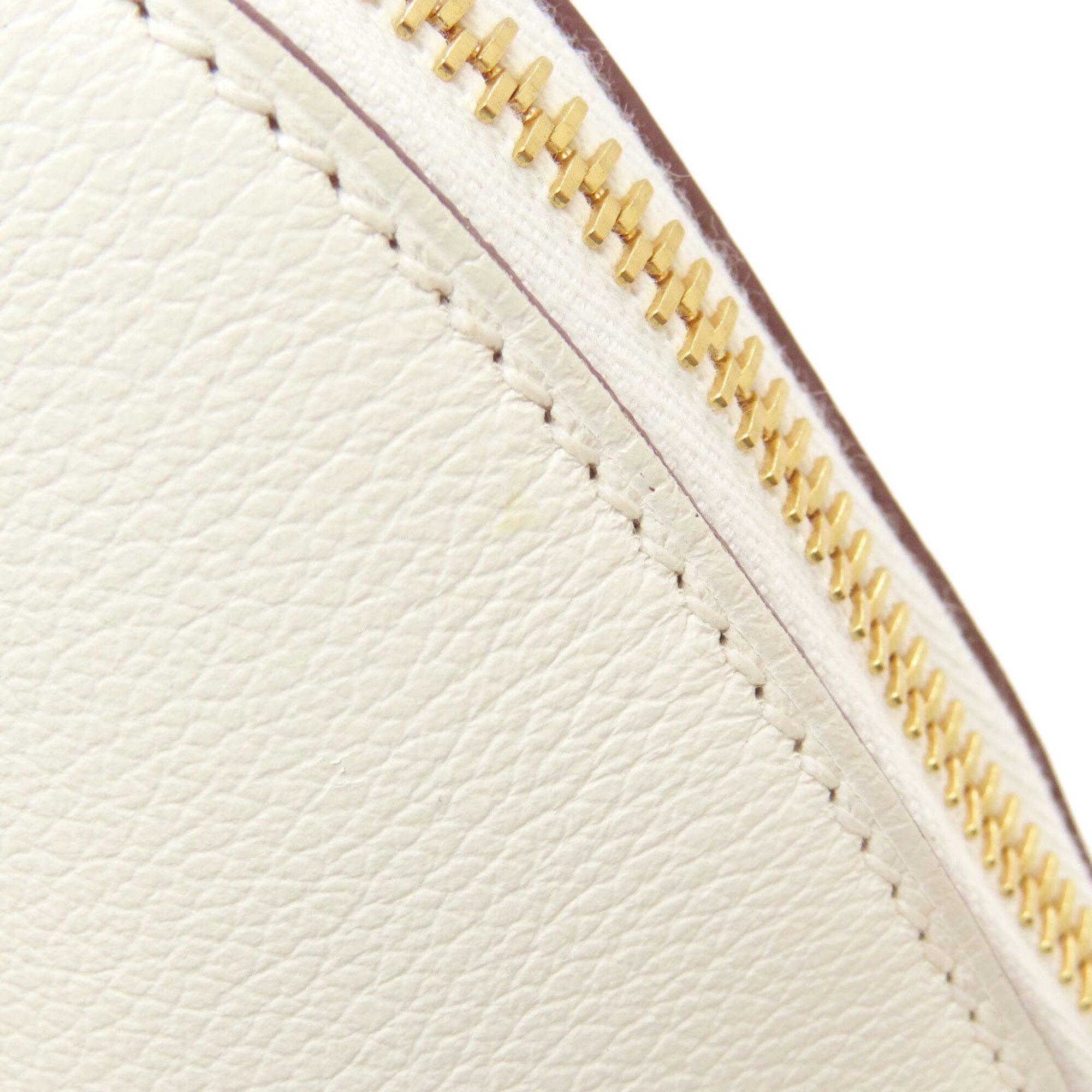 Hermes Brown White Handbag (Pre-Owned)