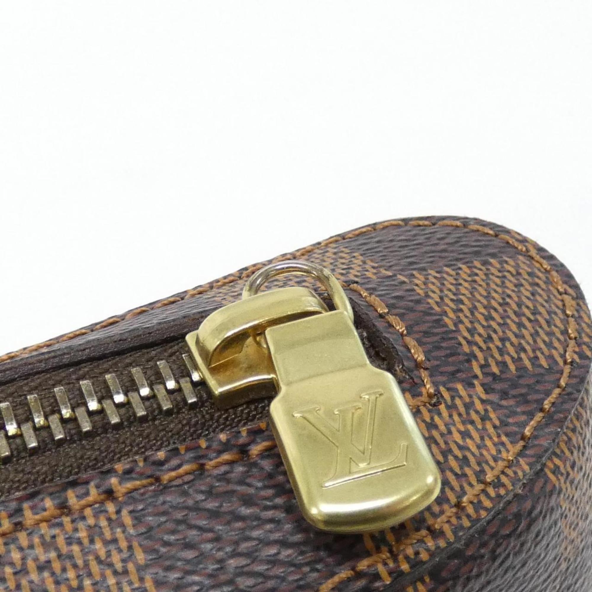 Louis Vuitton Brown Coated Canvas Shoulder Bag (Pre-Owned)