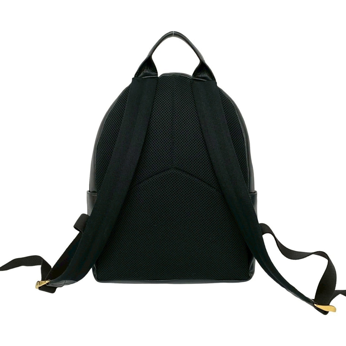 Salvatore Ferragamo Black Leather Backpack (Pre-Owned)