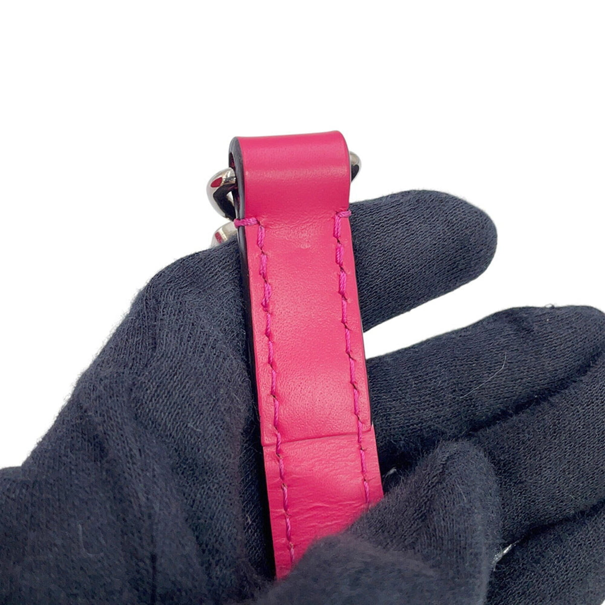 Louis Vuitton Epi Black Hot Pink Noir Epi Leather Handbag Shoulder Bag (Pre-Owned)