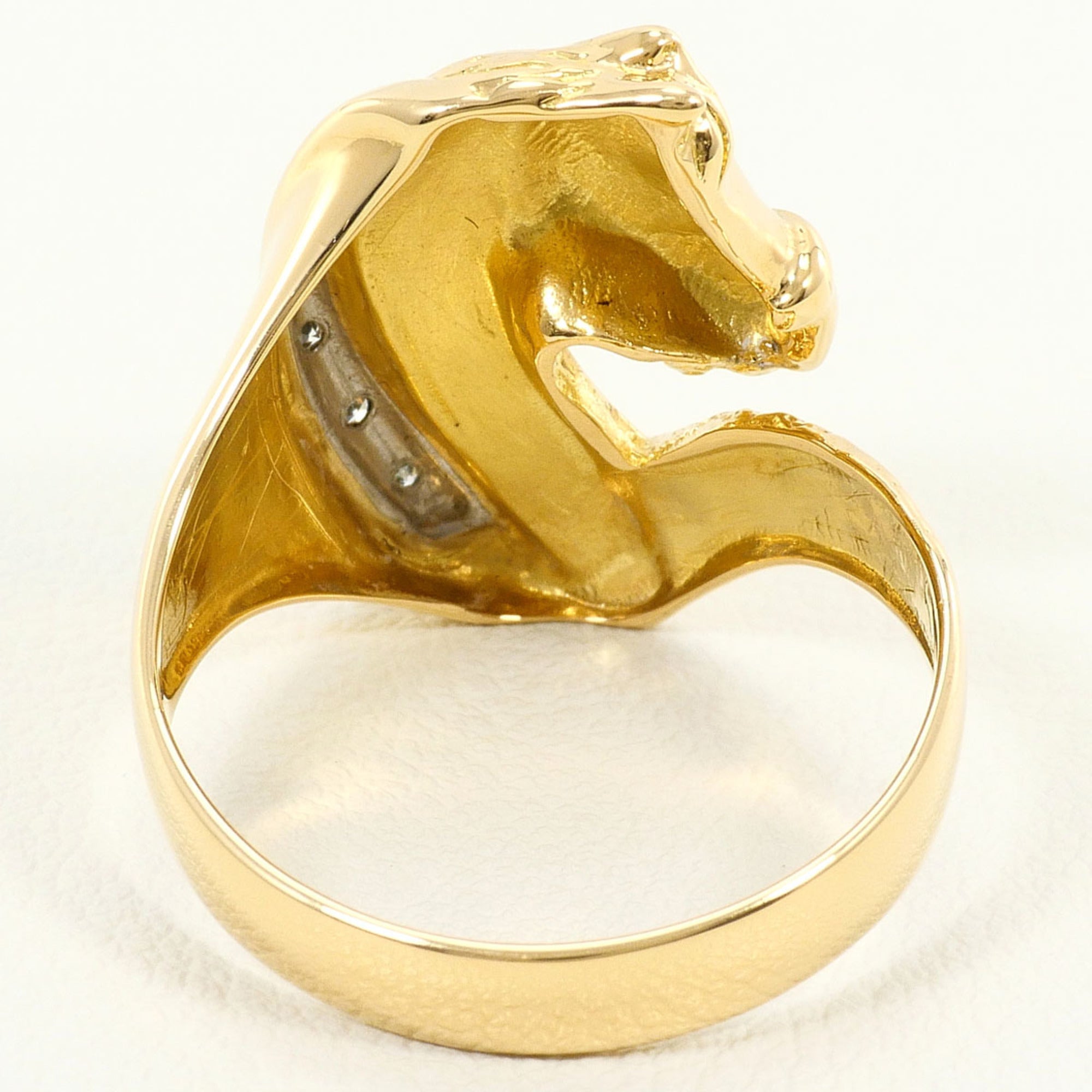 Unbranded Platinum Yellow Gold Yellow Gold (18K) Platinum 900 Band Ring (Pre-Owned)