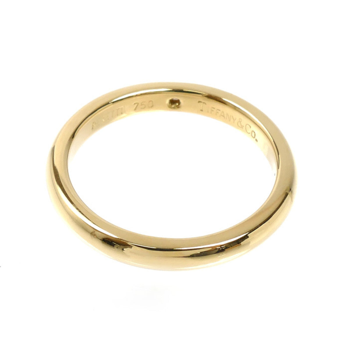 Tiffany Yellow Gold (18K) Band Ring (Pre-Owned)