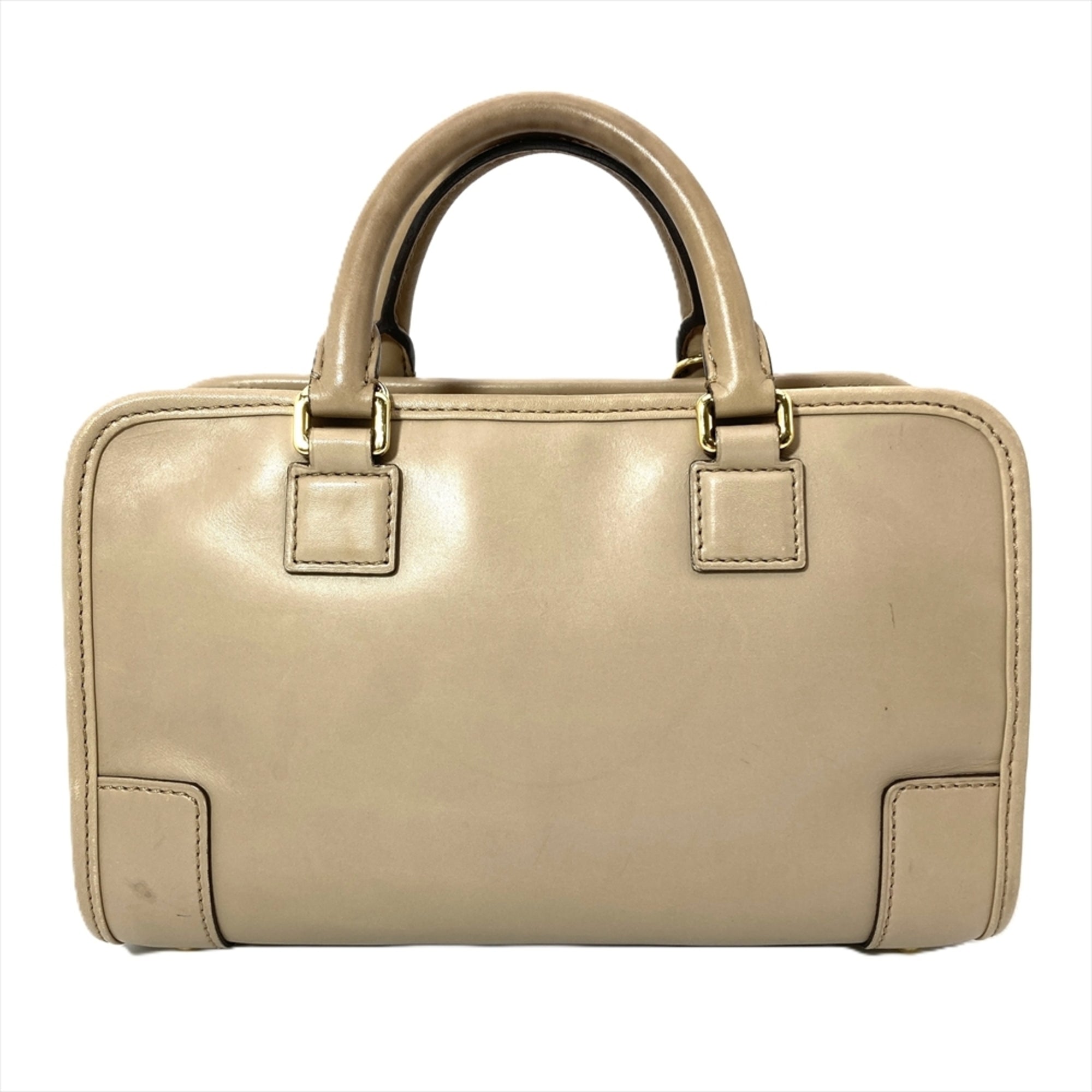Loewe Beige Leather Handbag (Pre-Owned)