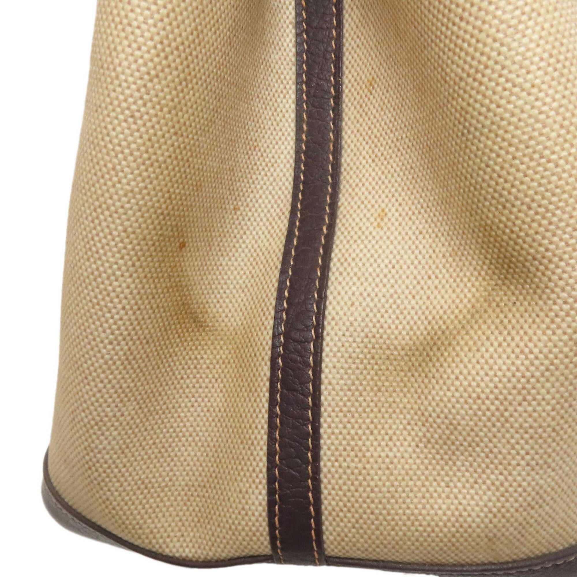 Hermes Beige Toile H Tote Bag (Pre-Owned)