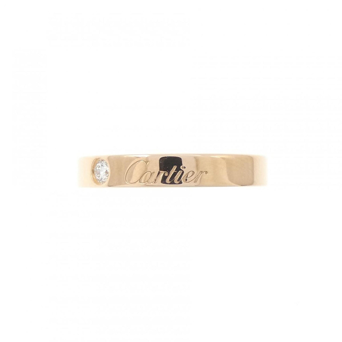 Cartier Pink Gold Pink Gold (18K) Band Ring (Pre-Owned)