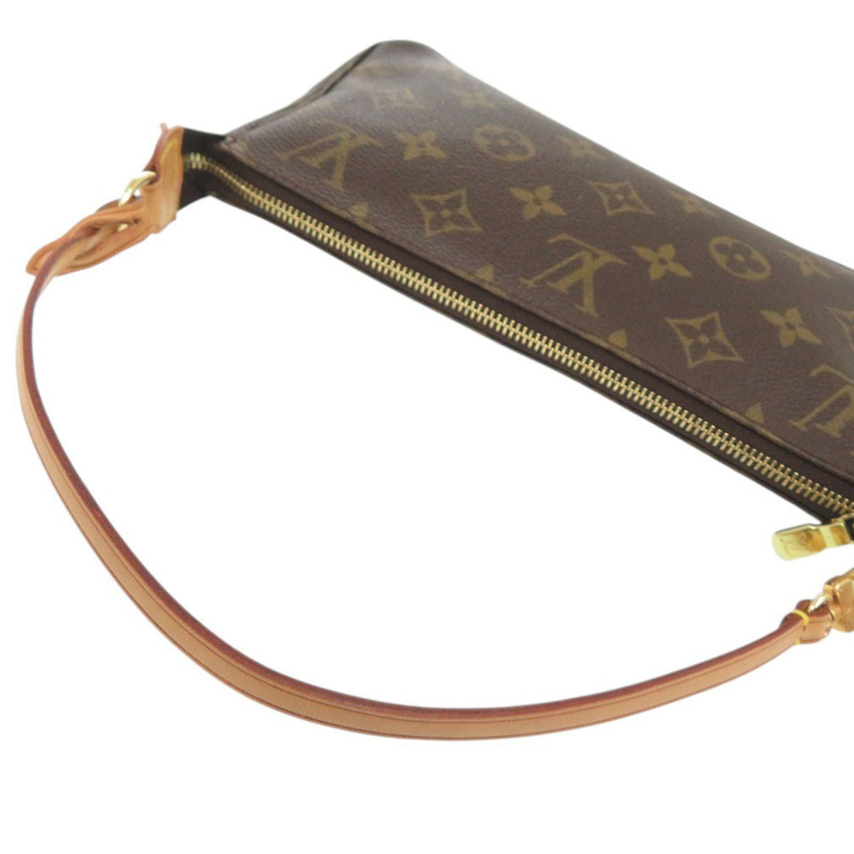Louis Vuitton Brown Monogram Monogram Handbag Pochette Pouch (Pre-Owned)