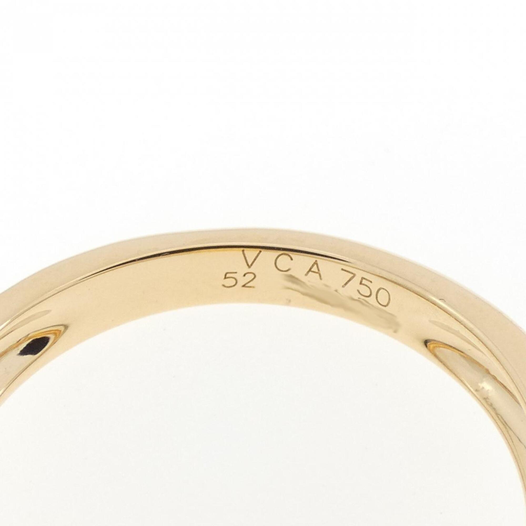 Van Cleef & Arpels Yellow Gold (18K) Band Ring (Pre-Owned)