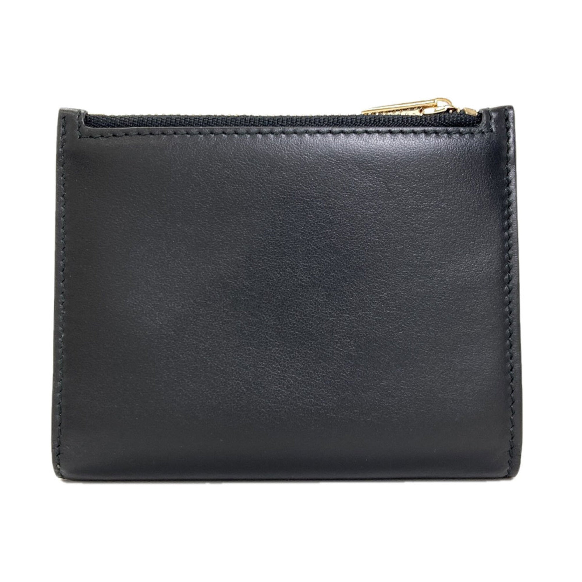 Bally Black Leather Wallet (Bi-Fold) (Pre-Owned)