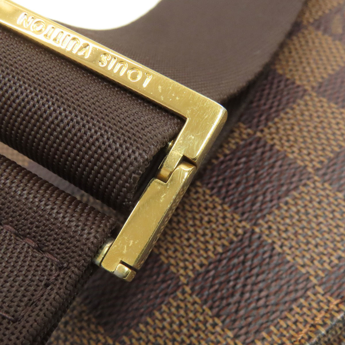 Louis Vuitton Damier Damier Canvas Ebene Damier Canvas Sling Bag (Pre-Owned)