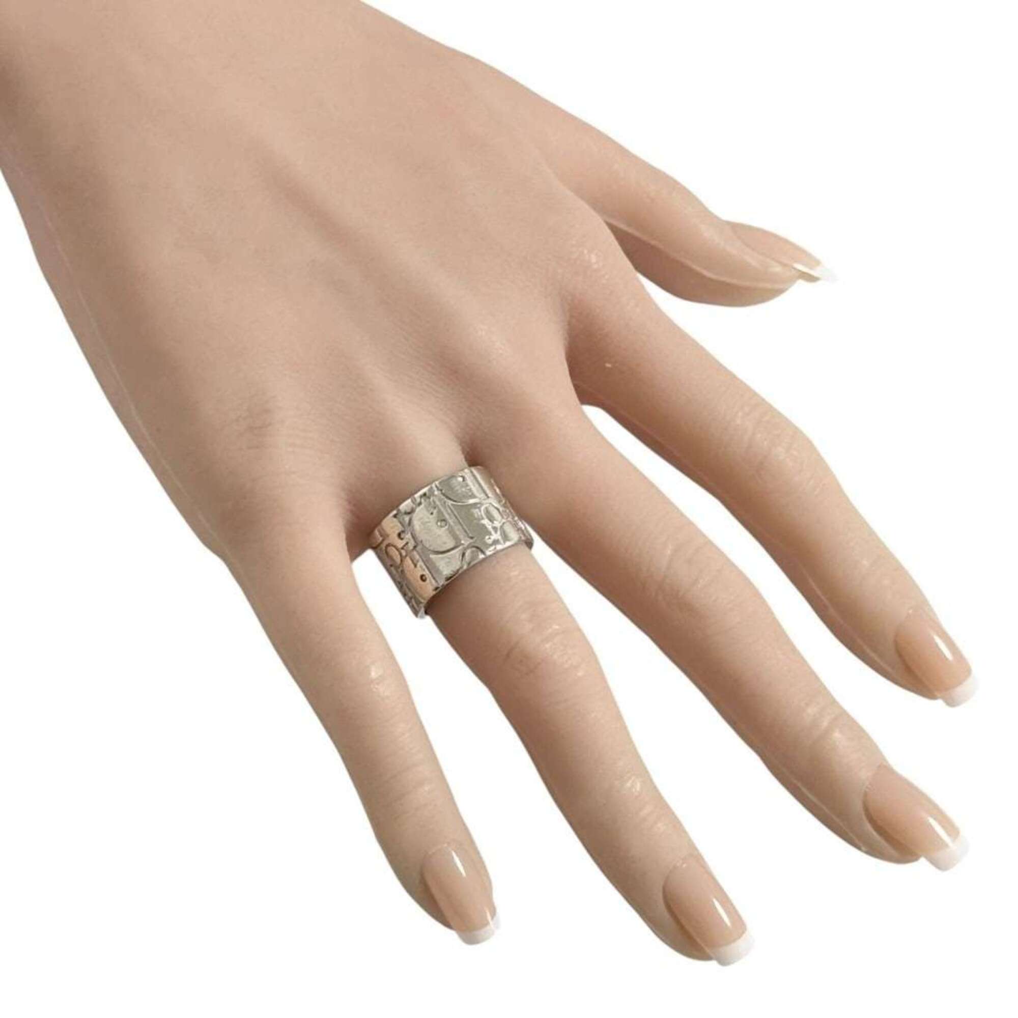 Christian Dior Silver 925 Band Ring (Pre-Owned)