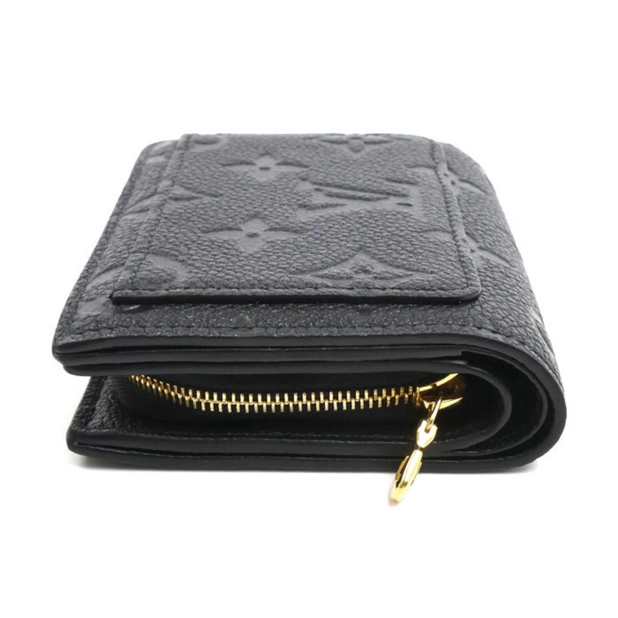 Louis Vuitton Noir Monogram Empreinte Wallet (Bi-Fold) (Pre-Owned)