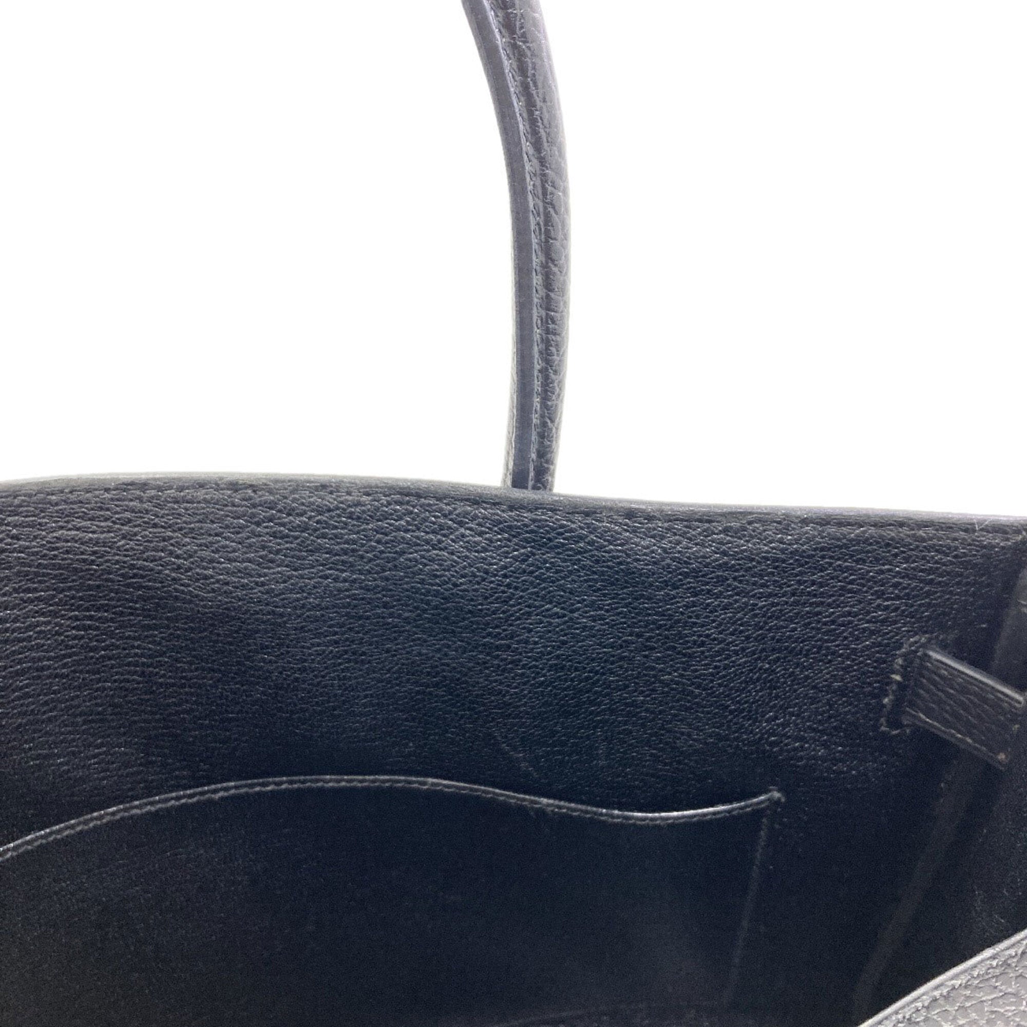 Hermes Black Ardennes Leather Handbag (Pre-Owned)