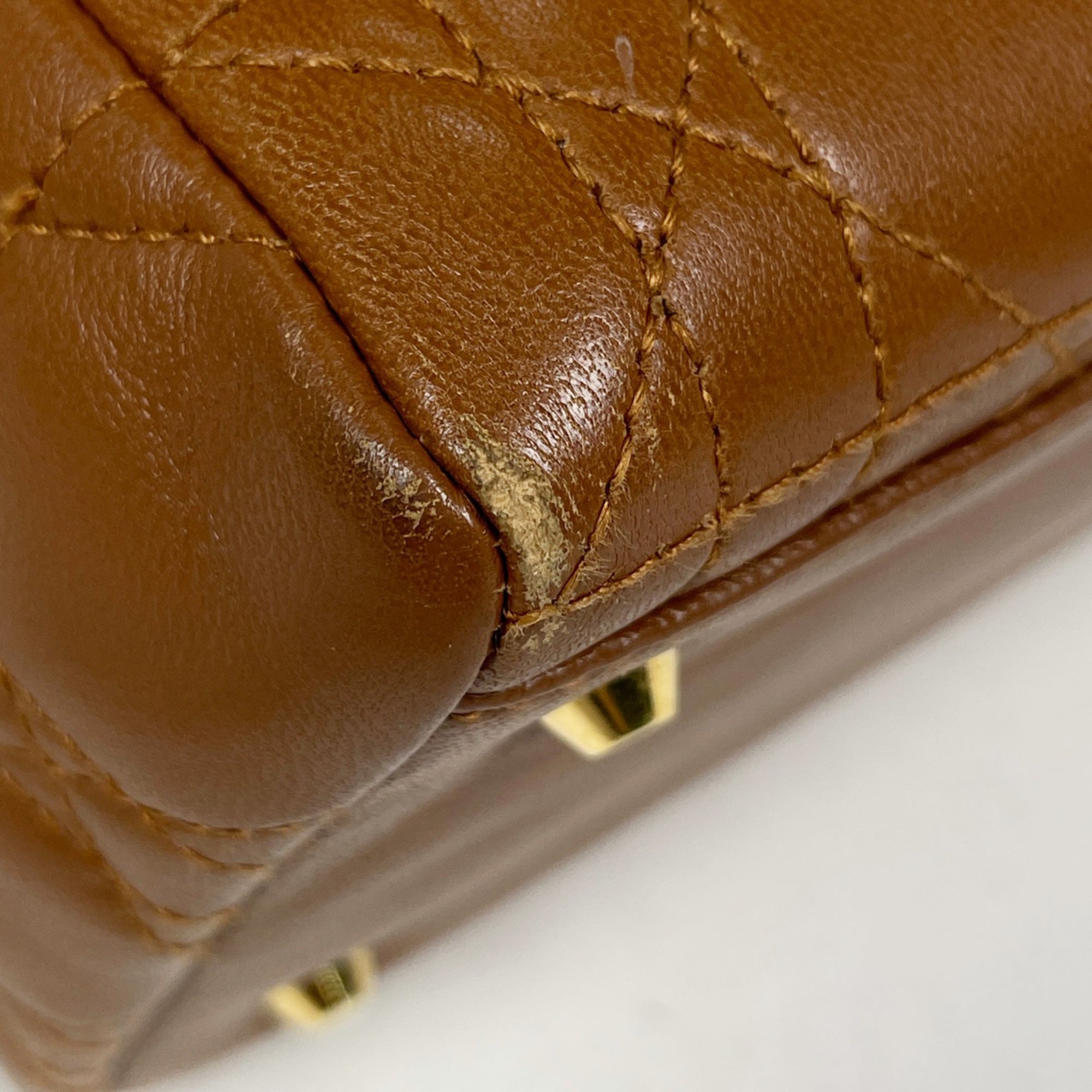 Christian Dior Brown Leather Handbag (Pre-Owned)
