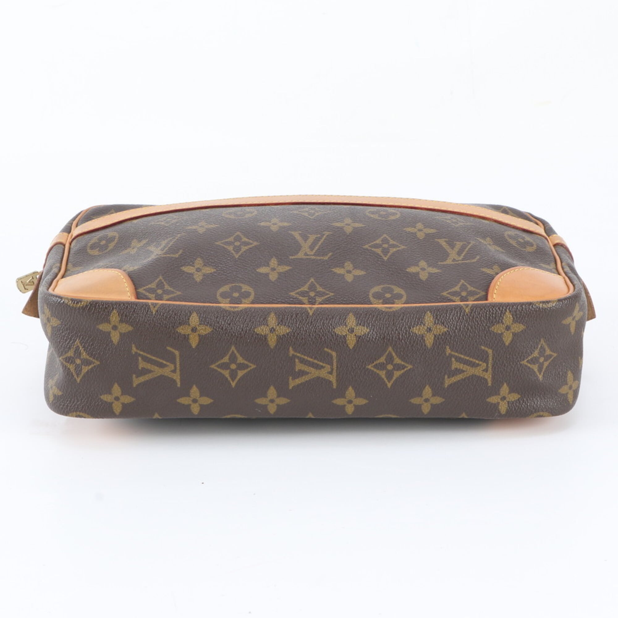 Louis Vuitton Brown Monogram Handbag Pouch (Pre-Owned)