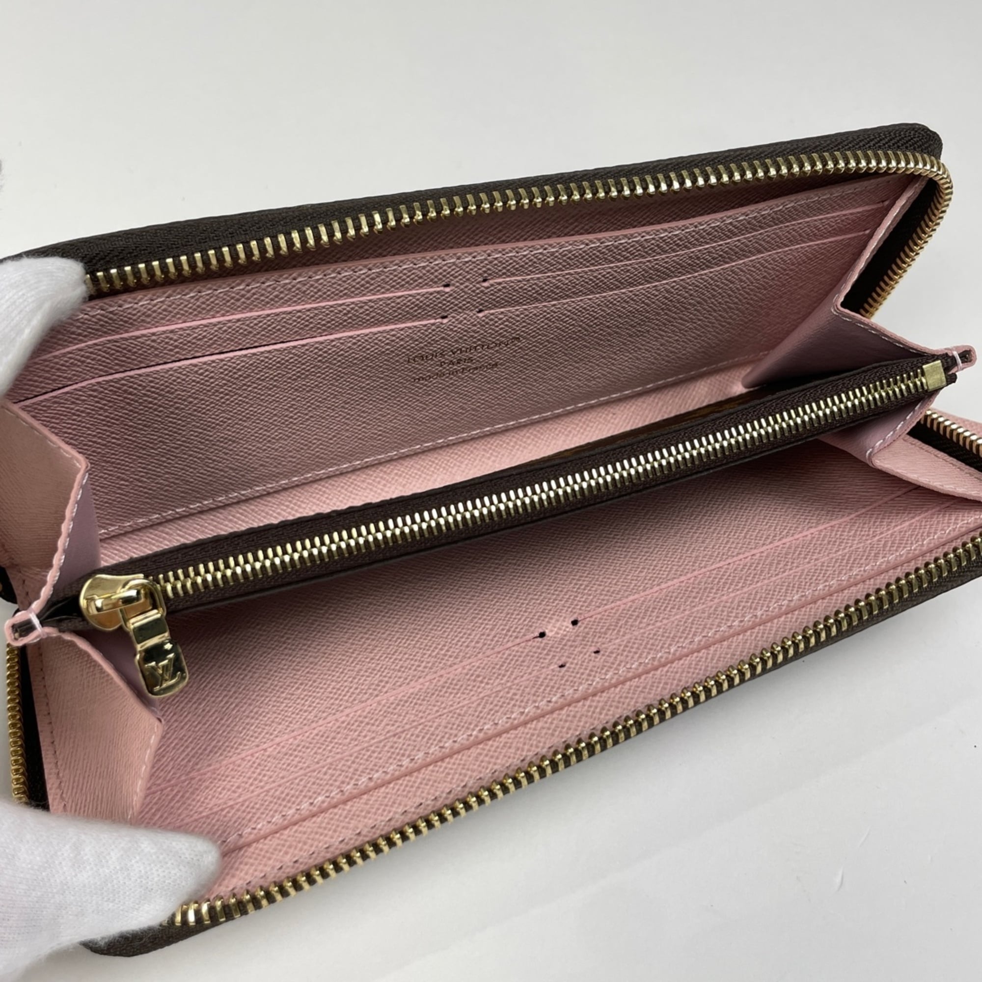 Louis Vuitton Monogram Brown Rose Ballerine Monogram Long Wallet (Bi-Fold) (Pre-Owned)